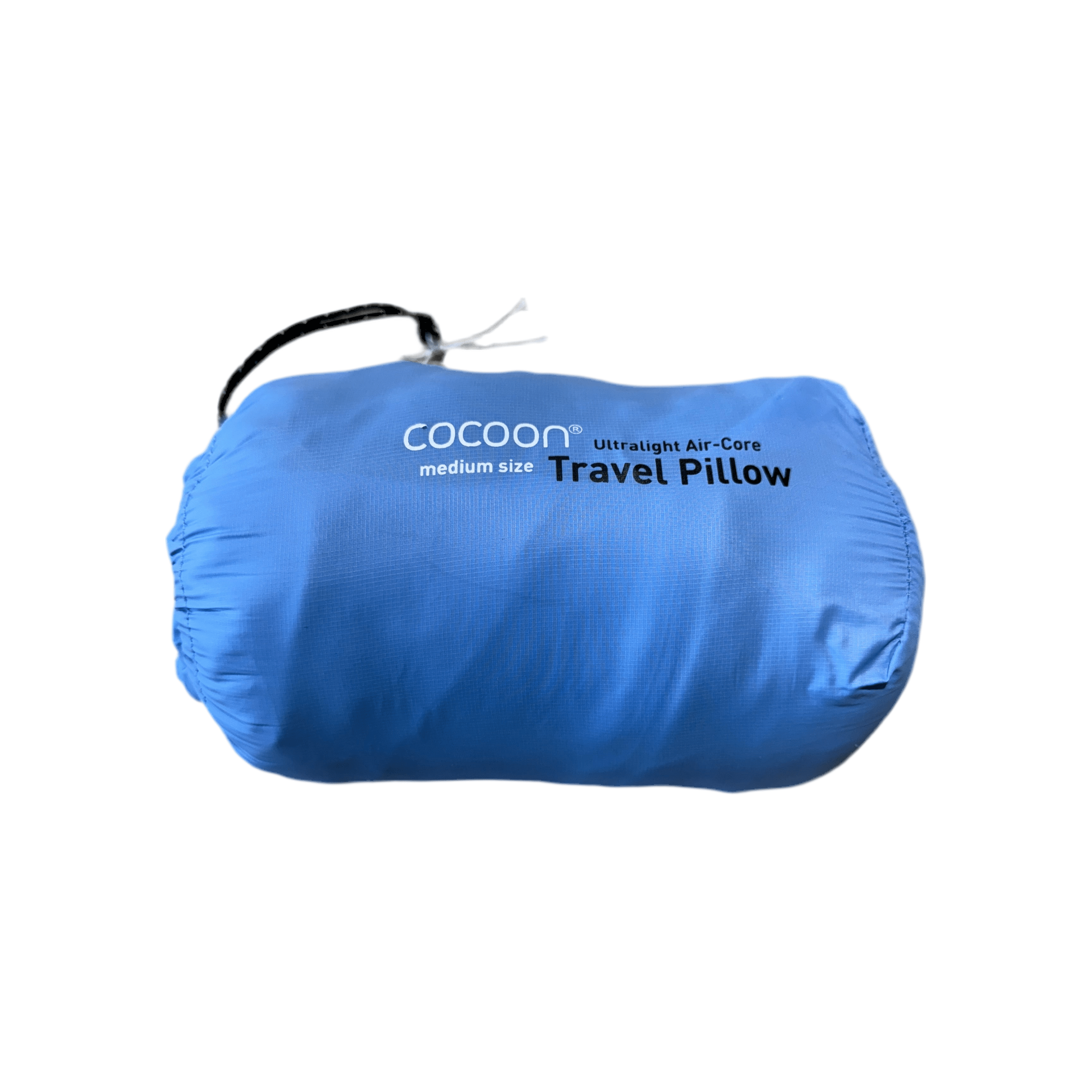 Cocoon AirCore Ultralight Travel Pillow Light Blue/Grey Size Large USED