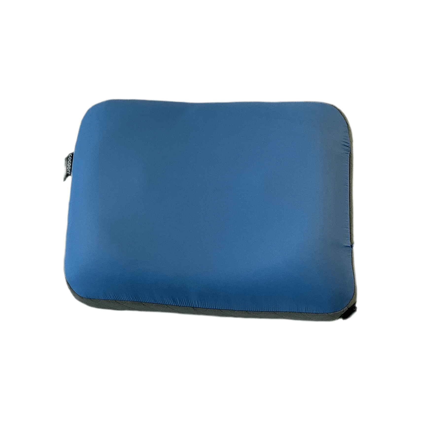 Cocoon AirCore Ultralight Travel Pillow Light Blue/Grey Size Large USED