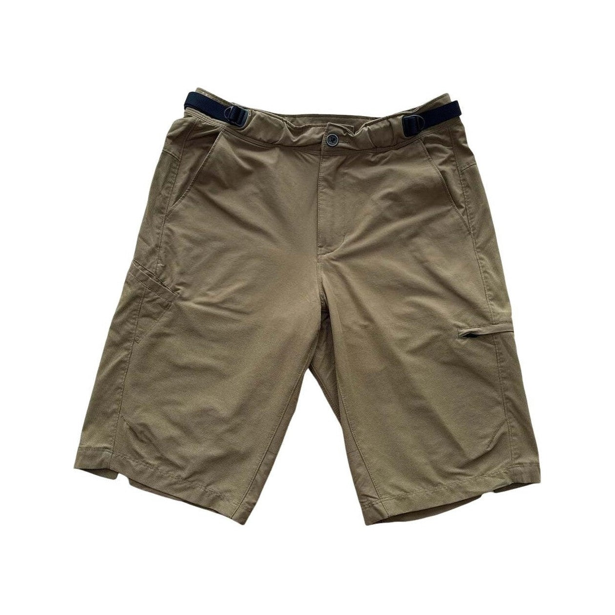 REI Men's Link Shell Bike Shorts Medium Tan Used - FERAL
