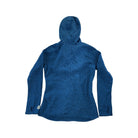 Stio Women's Hooded Fleece Top Blue Medium USED - FERAL