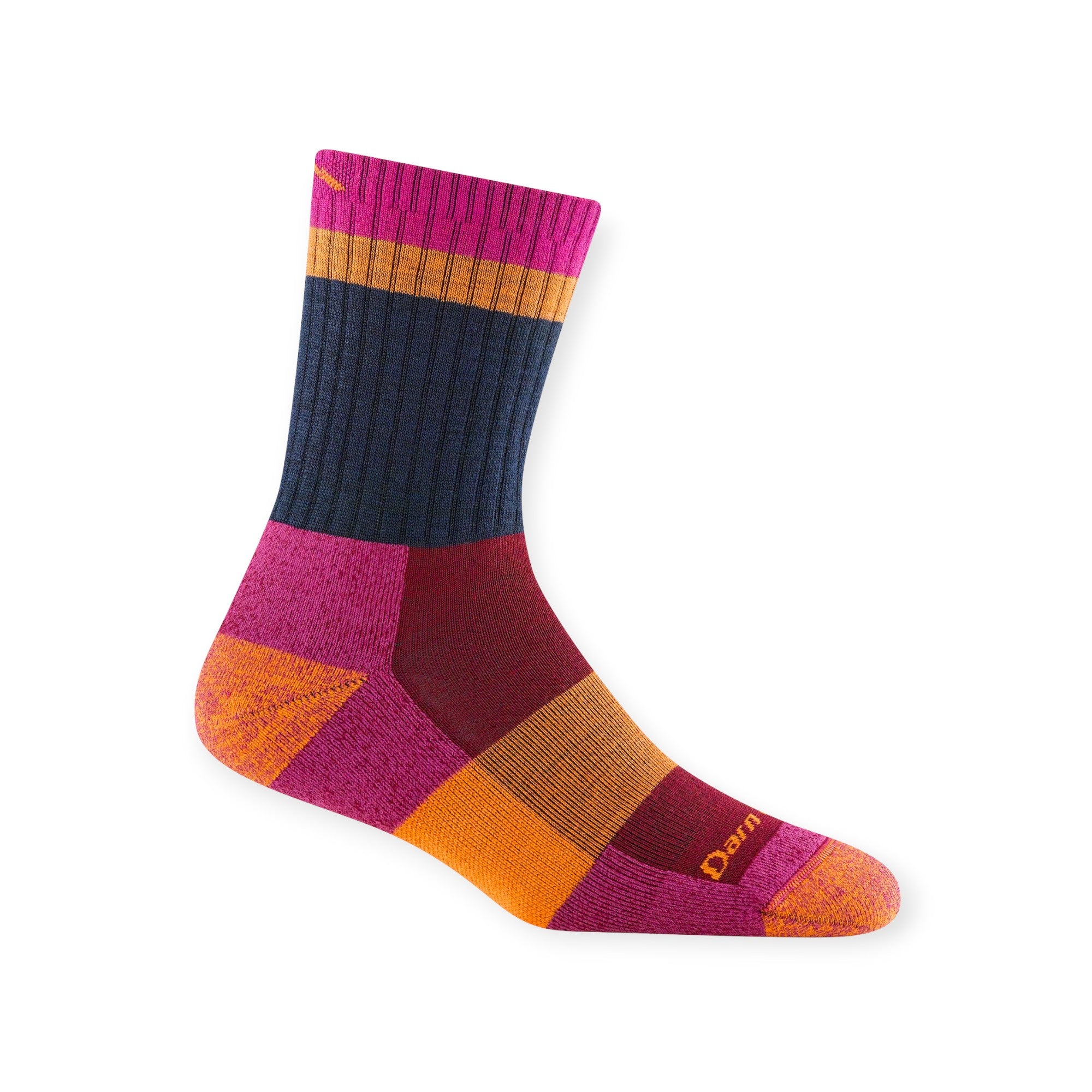 Darn Tough Women's Heady Betty Micro Crew Lightweight with Cushions Socks - FERAL