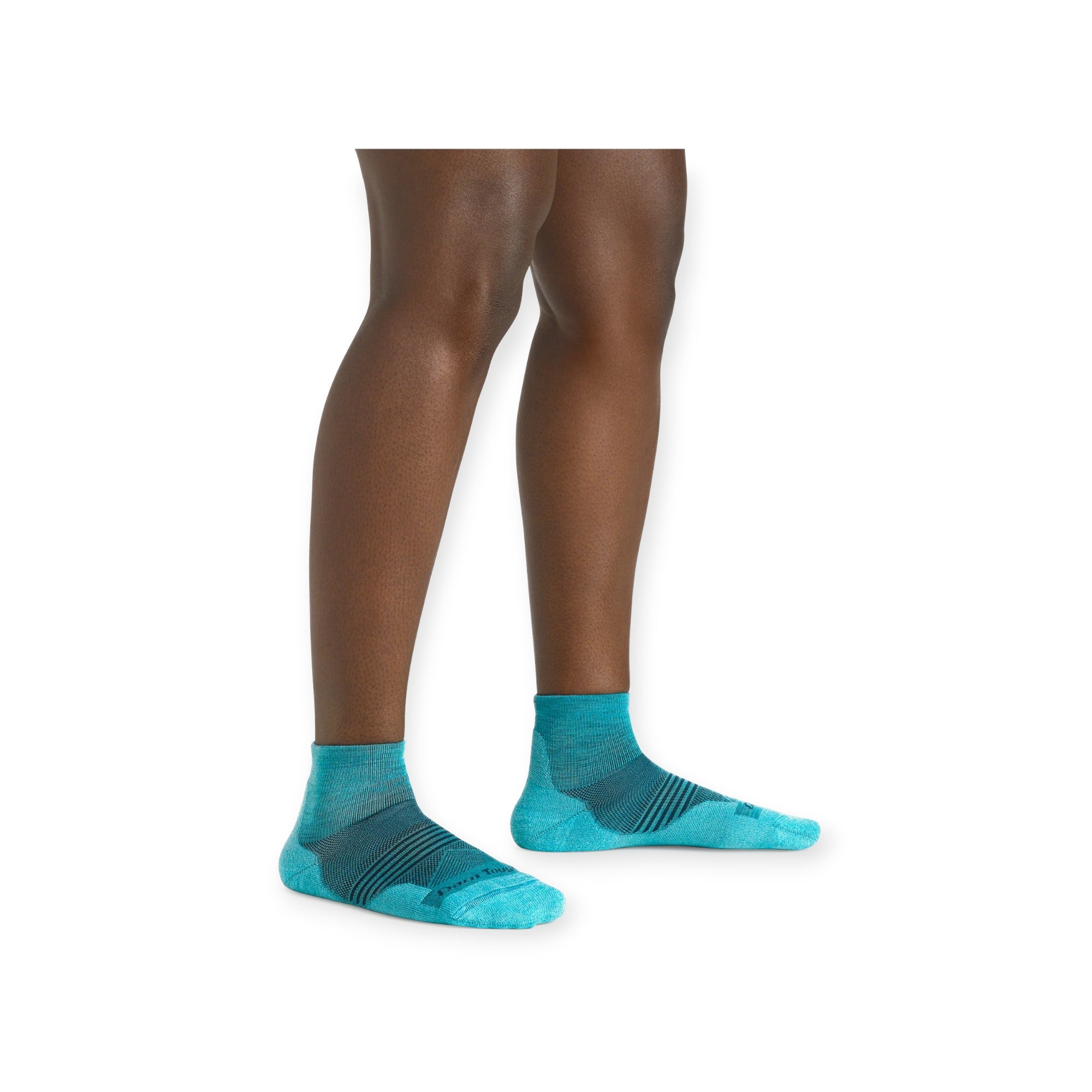 Darn Tough Women's Element Quarter Lightweight w' Cushion Running Socks - FERAL