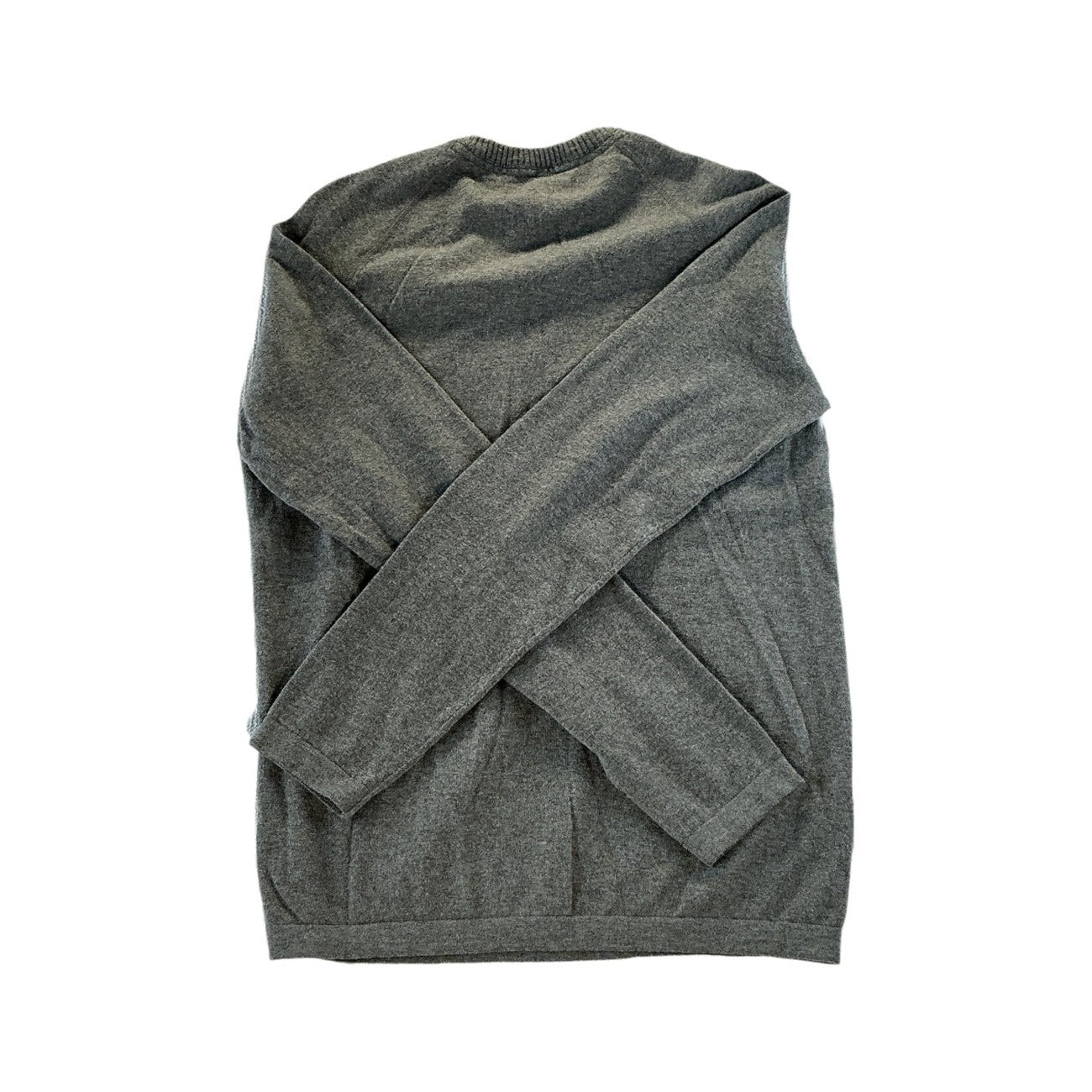 Eddie Bauer Crew Neck Fleece Grey Tall/Medium USED - FERAL