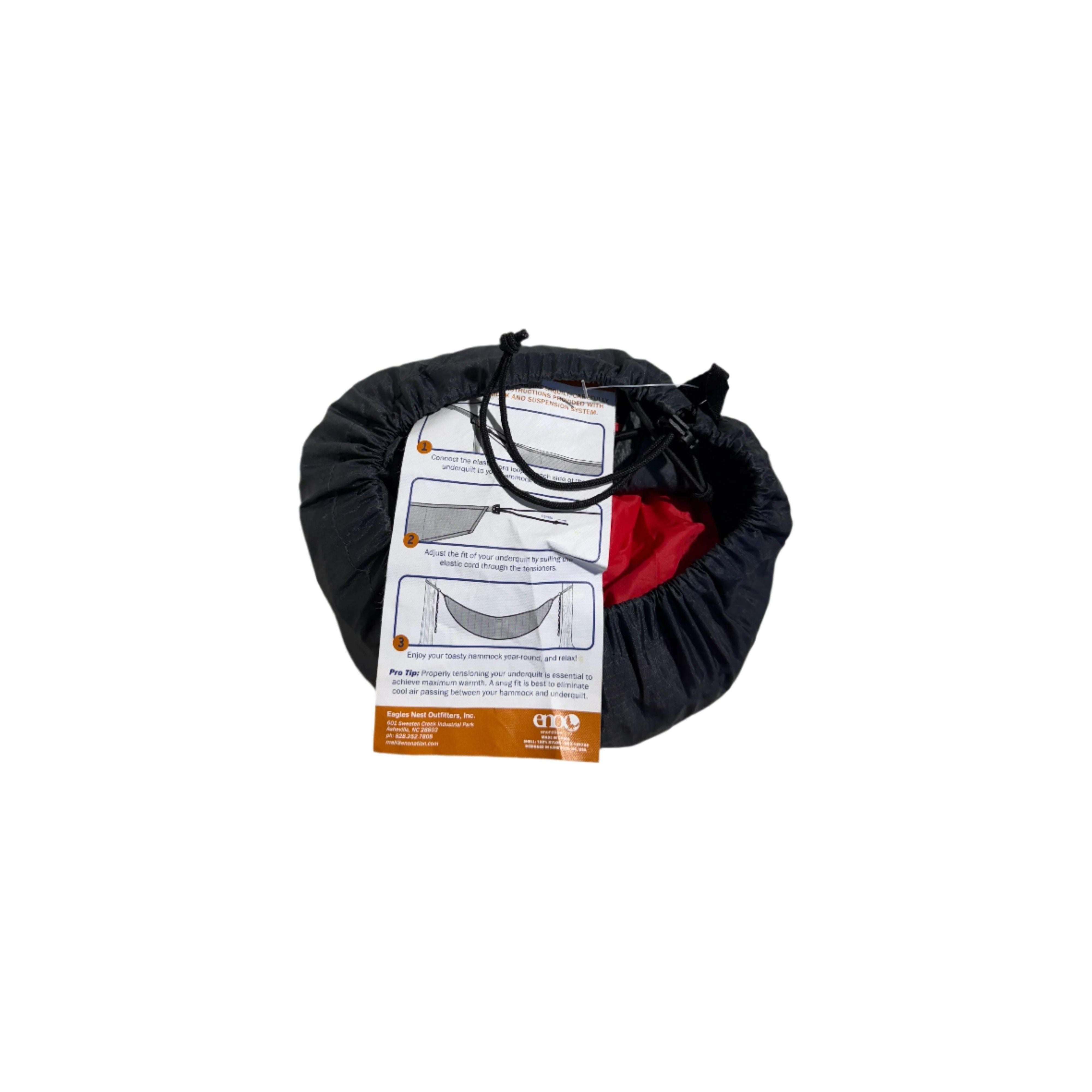 ENO Ember Underquilt Black/Red USED
