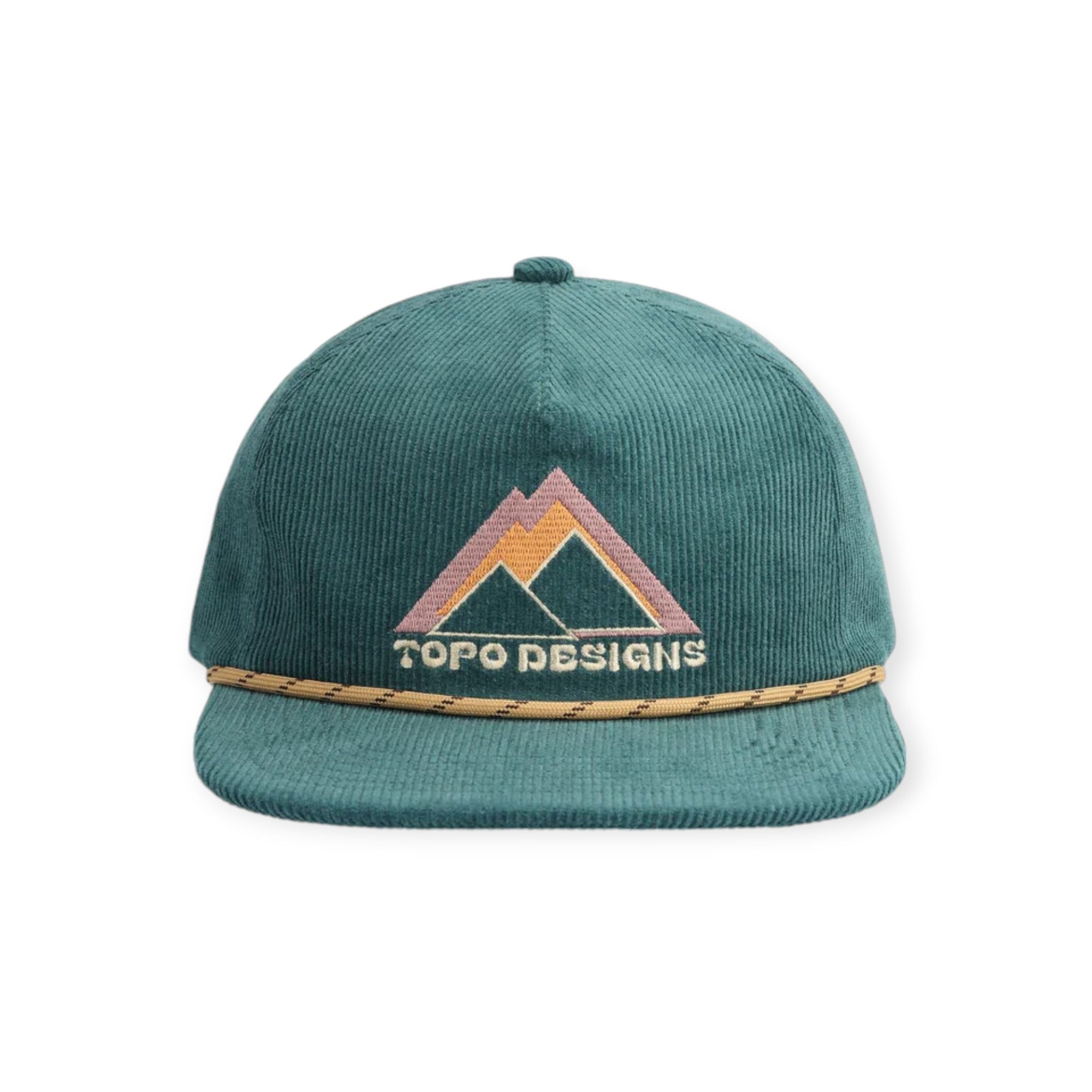 Topo Designs Peak Shadow Corduroy Trucker Hat - FERAL