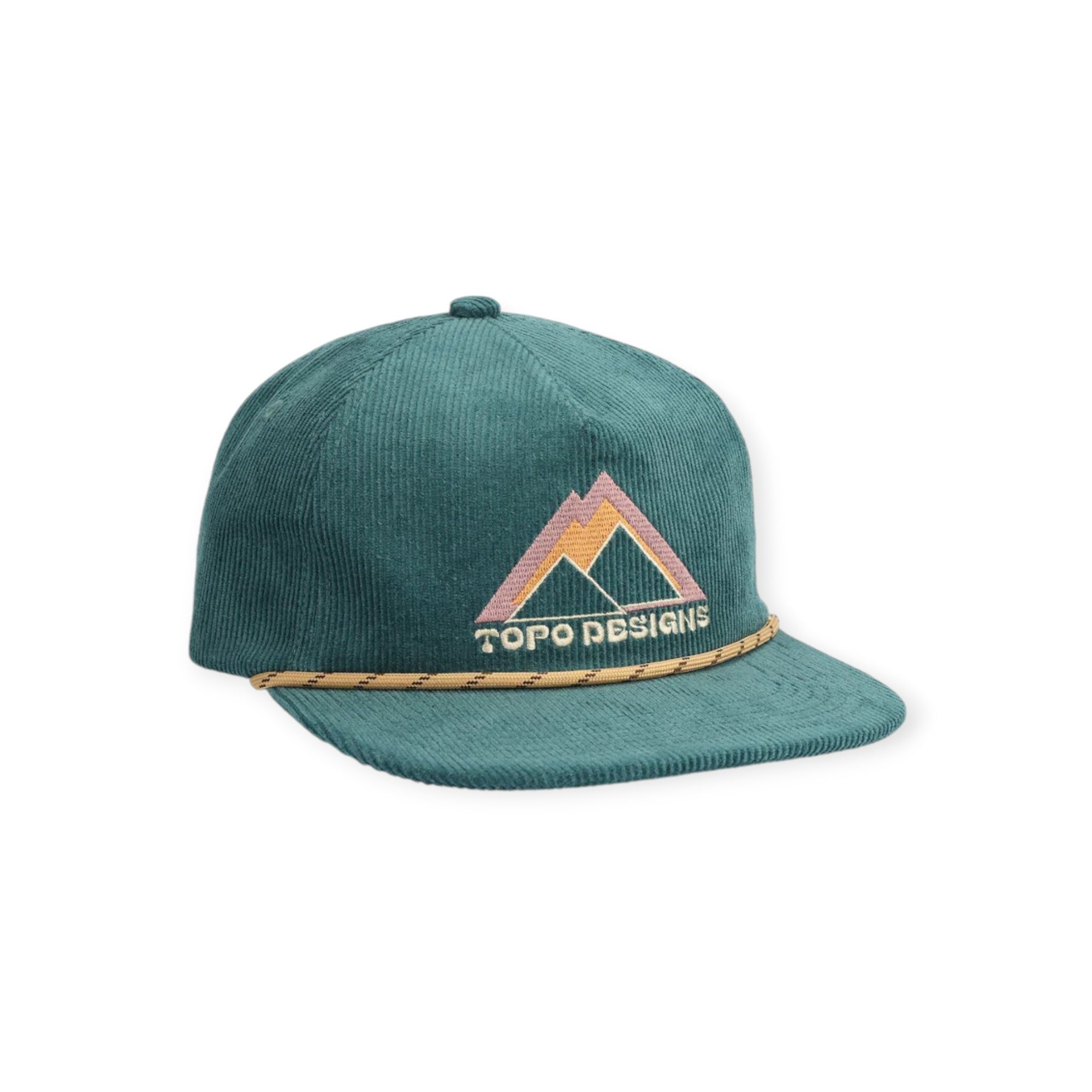 Topo Designs Peak Shadow Corduroy Trucker Hat - FERAL