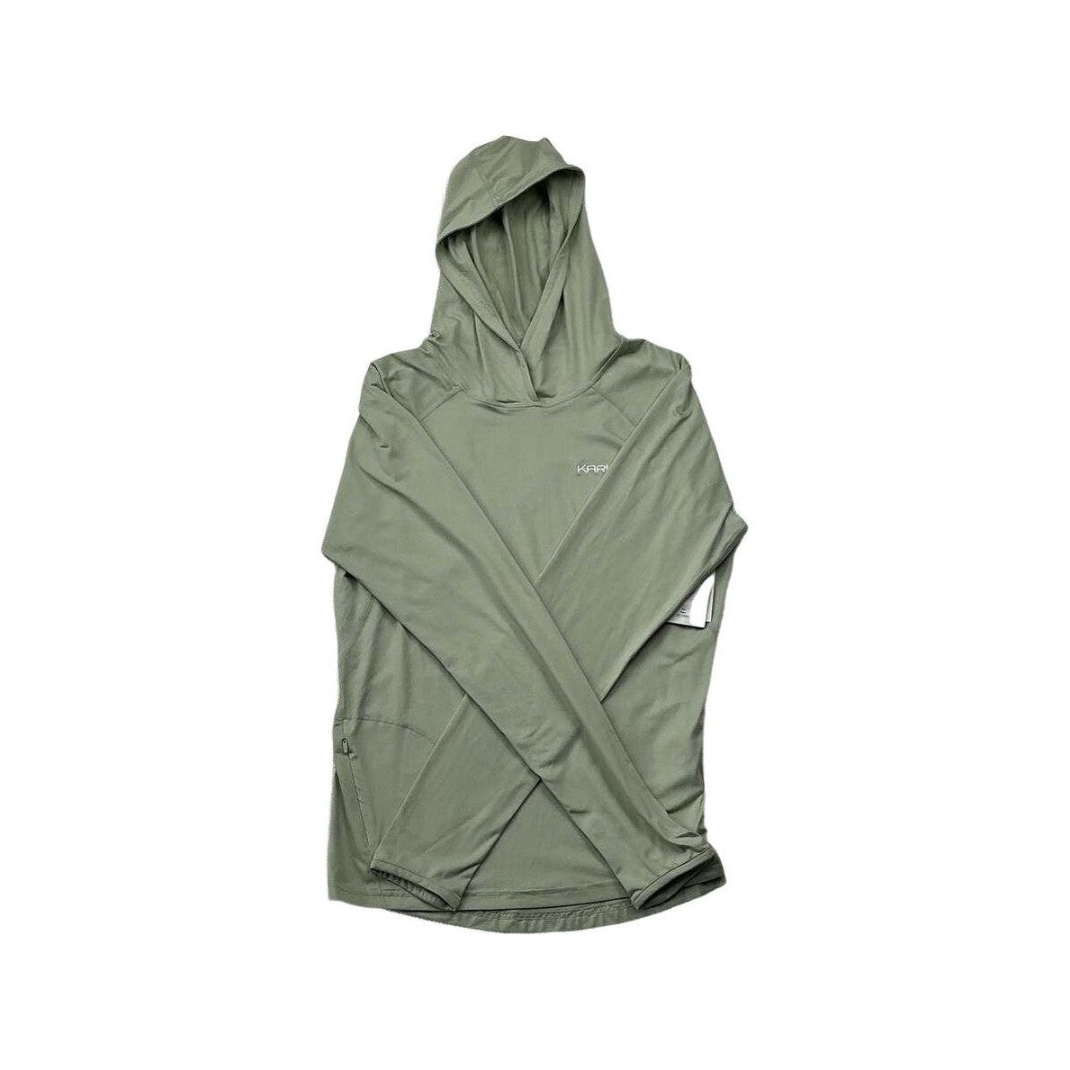 Kari Traa Women's Sanine Sunshirt Hooded Green Medium USED - FERAL