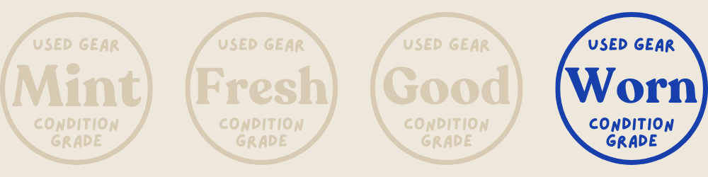 FERAL Used Gear Condition Grades Stamp - Worn