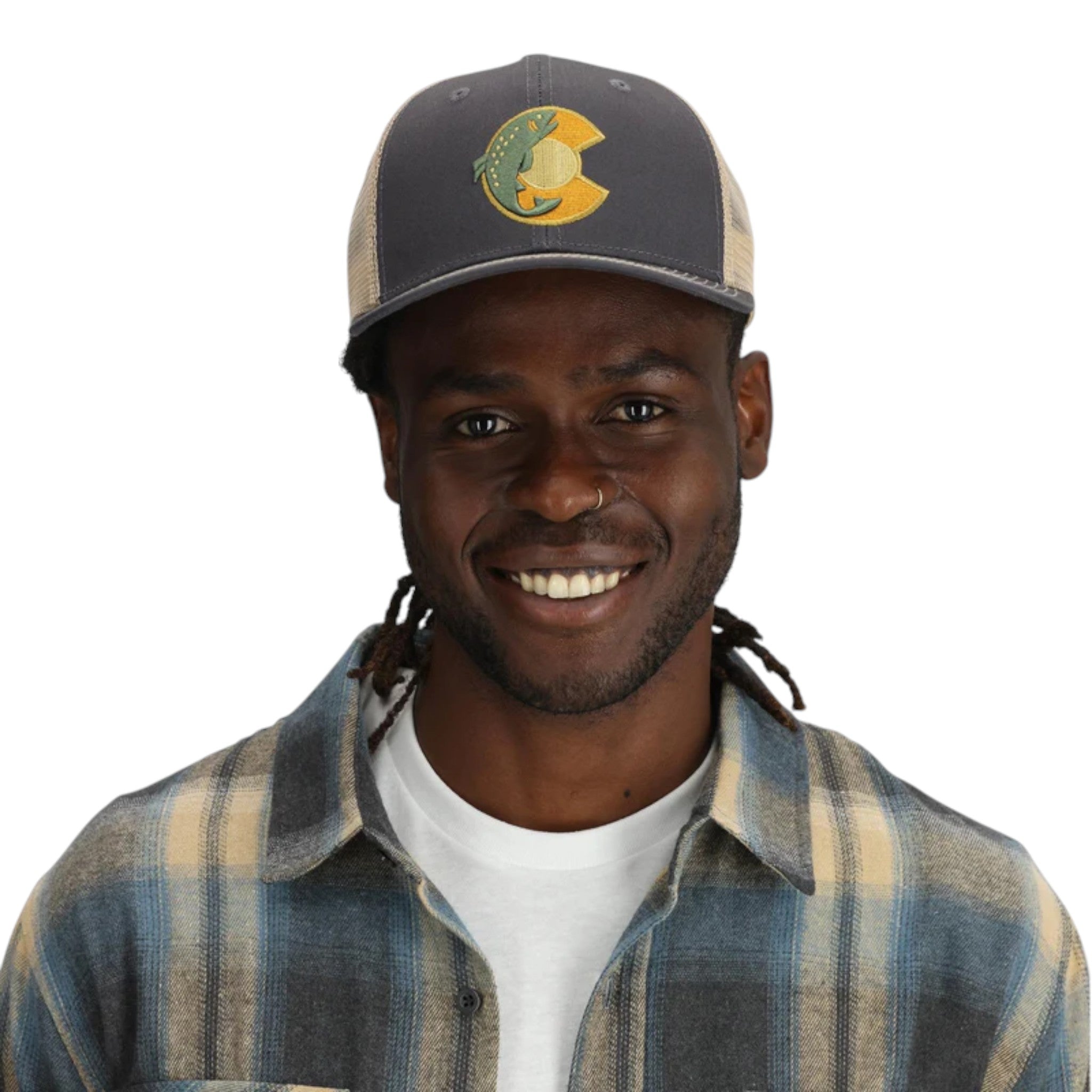 YoColorado Colorado Twilight Trout Trucker Hat - FERAL