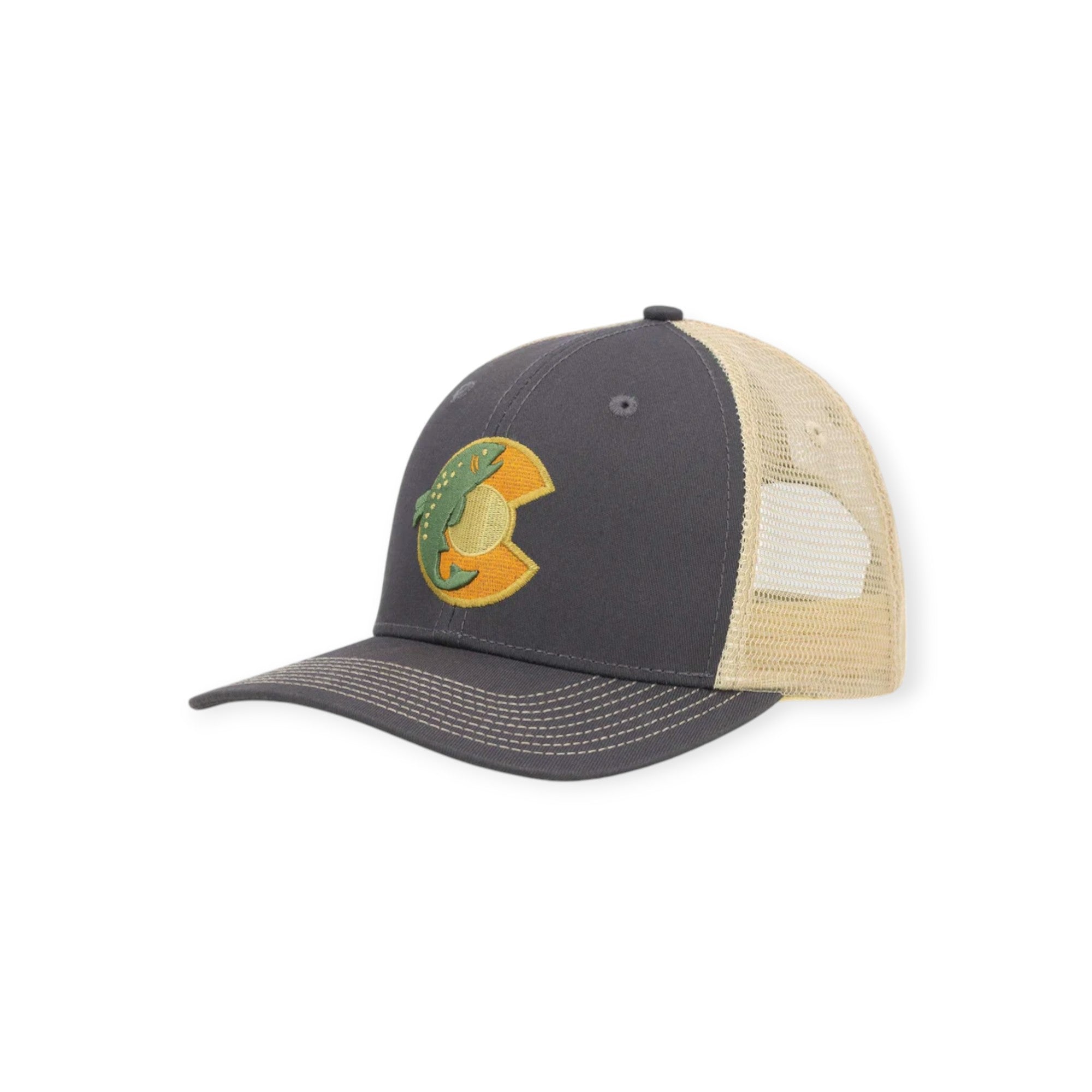 YoColorado Colorado Twilight Trout Trucker Hat - FERAL