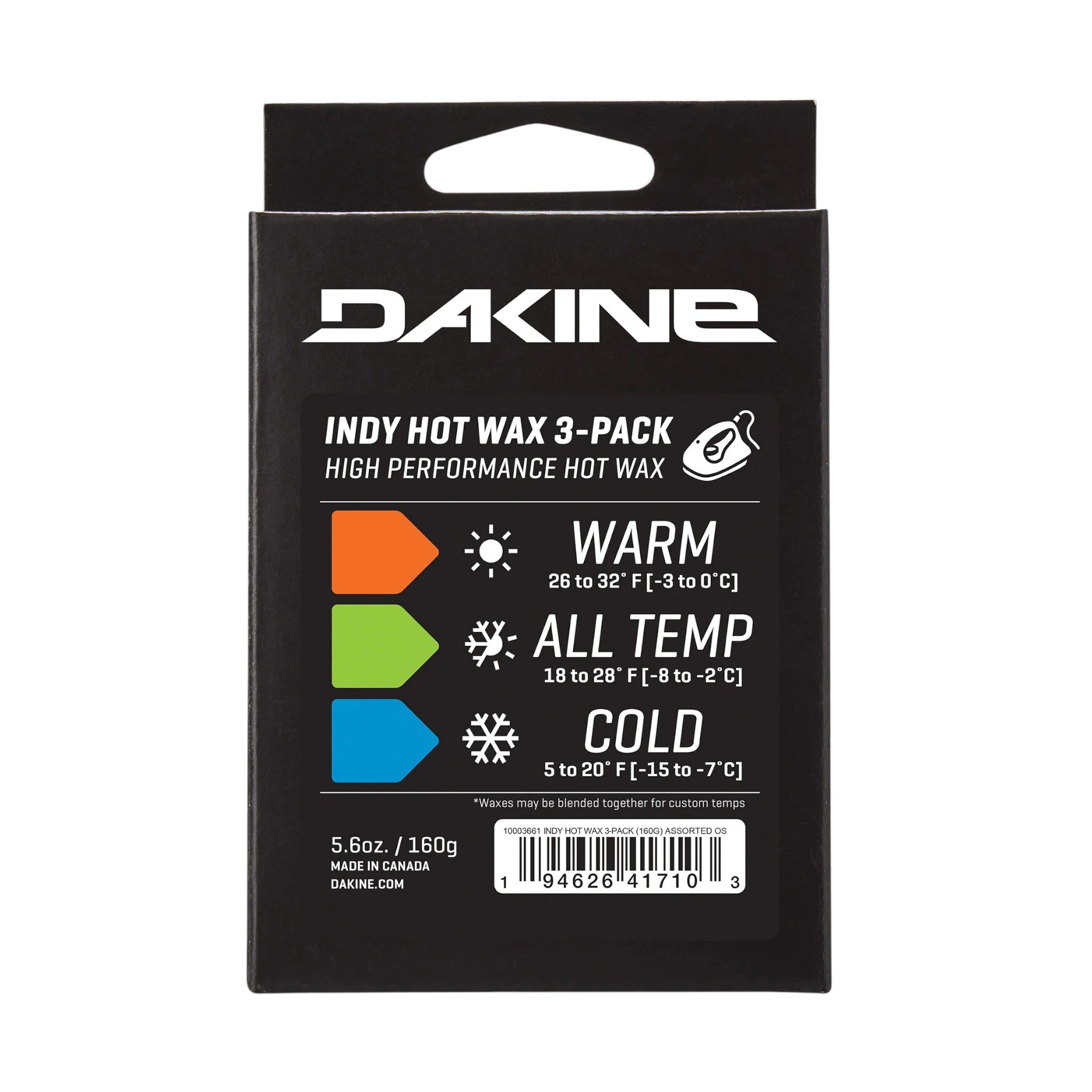Dakine Indy Hot Wax 3-Pack - FERAL