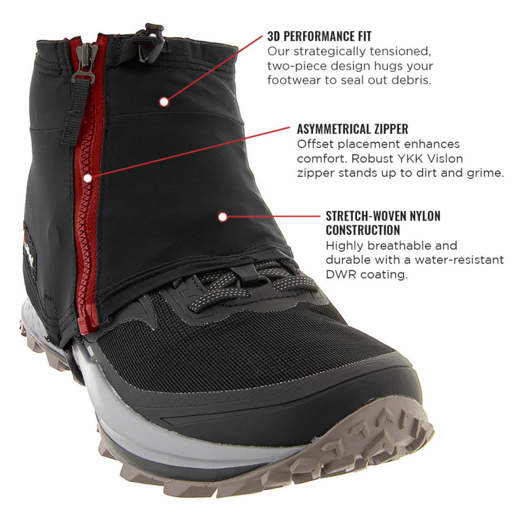 Kahtoola INSTAgaiter Ultra-light Gaiter Mid - FERAL
