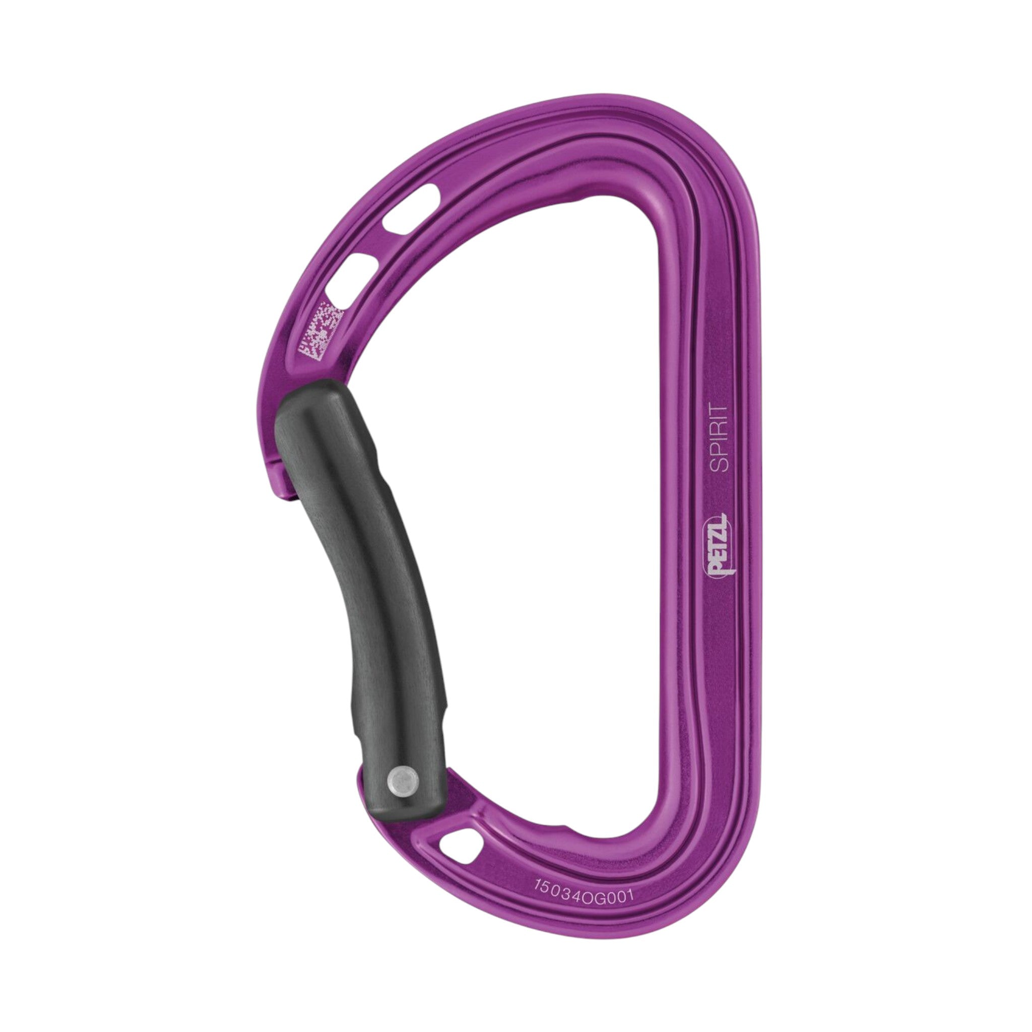 Petzl Spirit Bent Gate Carabiner - FERAL