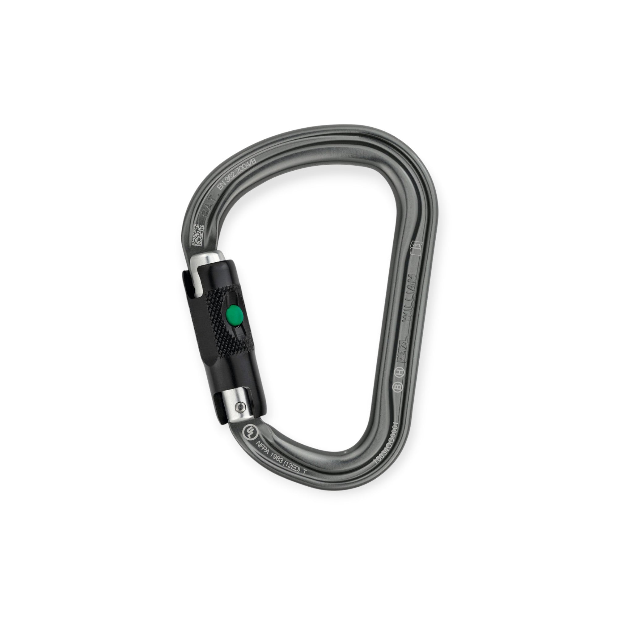 Petzl William Ball-Lock Carabiner - FERAL