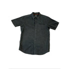 Mountain Hardwear Men's Short Sleeve Button Up Shirt Grey Small USED