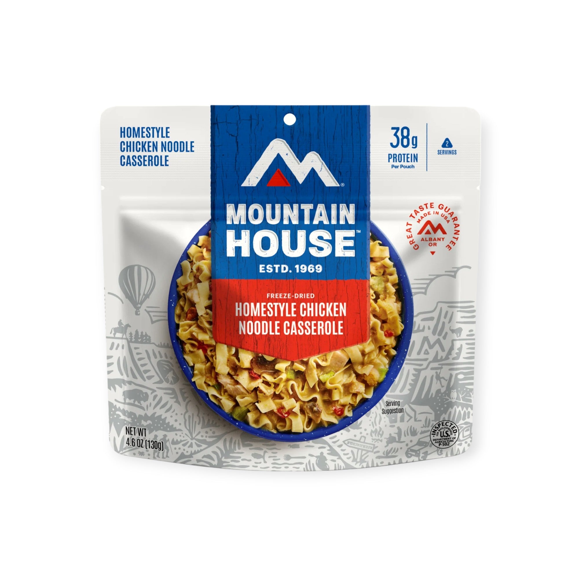 Mountain House Homestyle Chicken Noodle Casserole Freeze-Dried Meal - FERAL