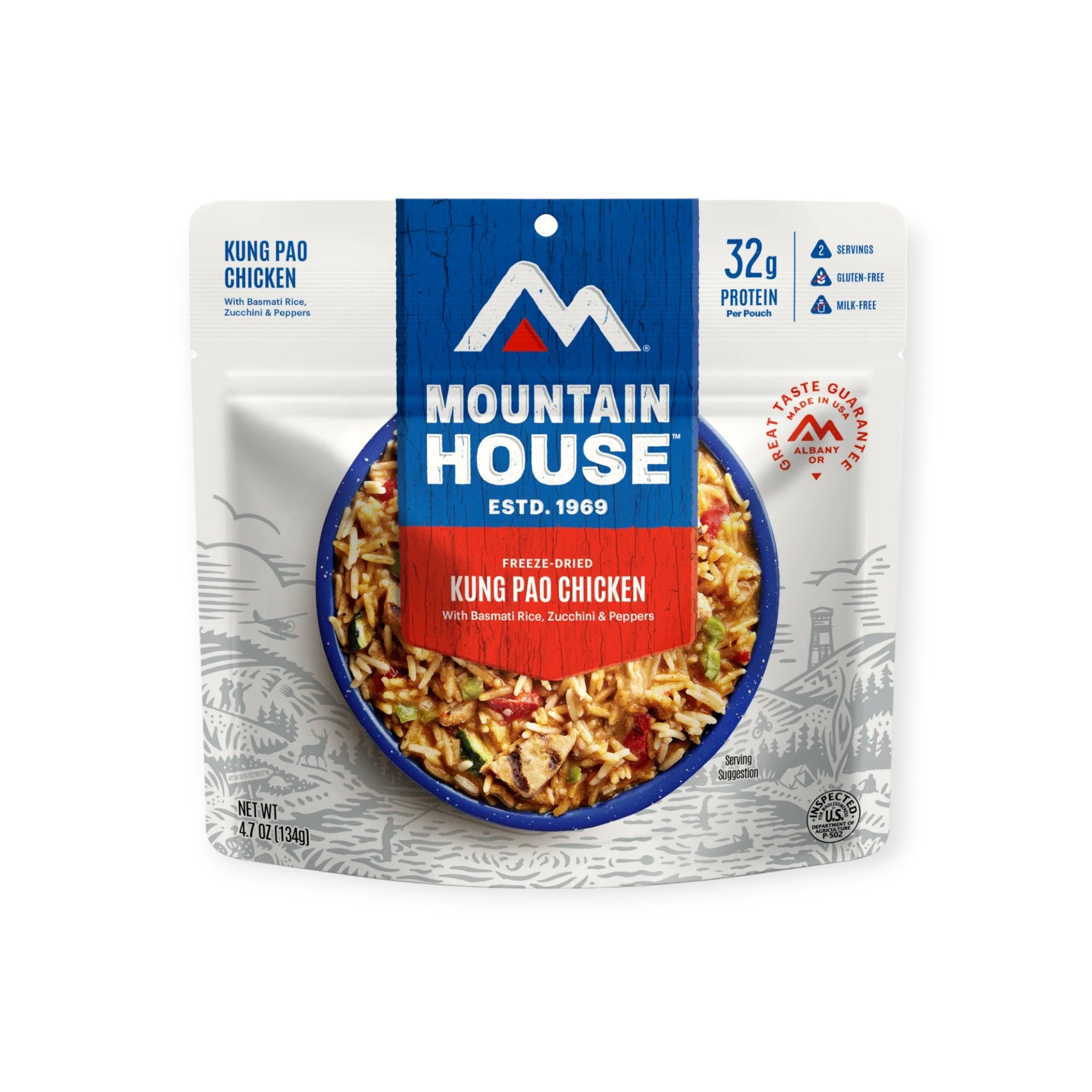 Mountain House Kung Pao Chicken Freeze-Dried Meal - FERAL