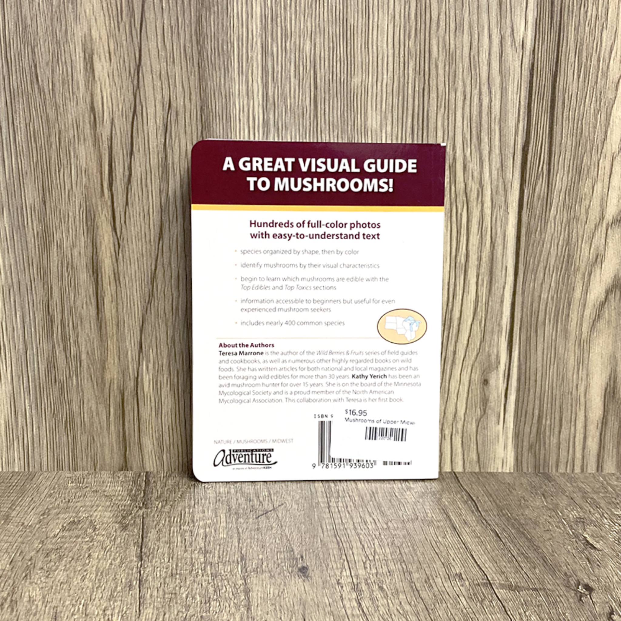 Mushrooms of the Upper Midwest Book, 2nd Edition - FERAL