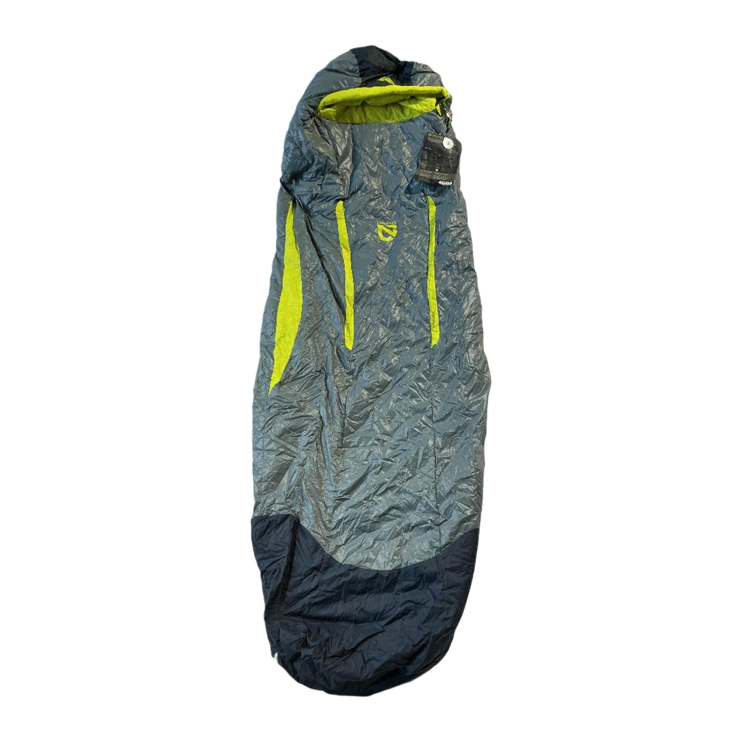 NEMO Sleeping Bag Disco 30F Degree Sleeping Bag Regular LH Zip USED