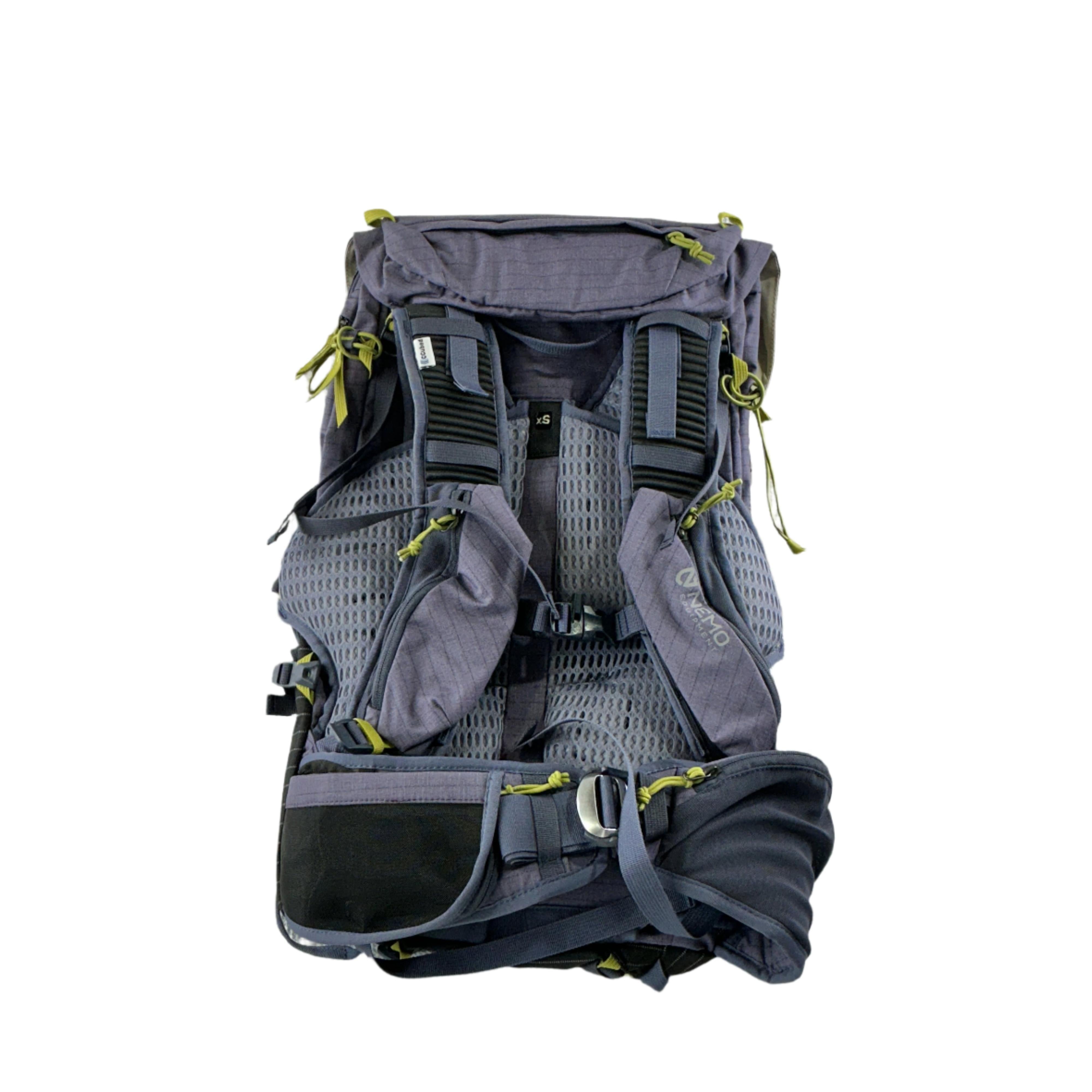 Nemo Women's Persist 45L Endless Promise All-Adventure Backpack Blue Granite USED