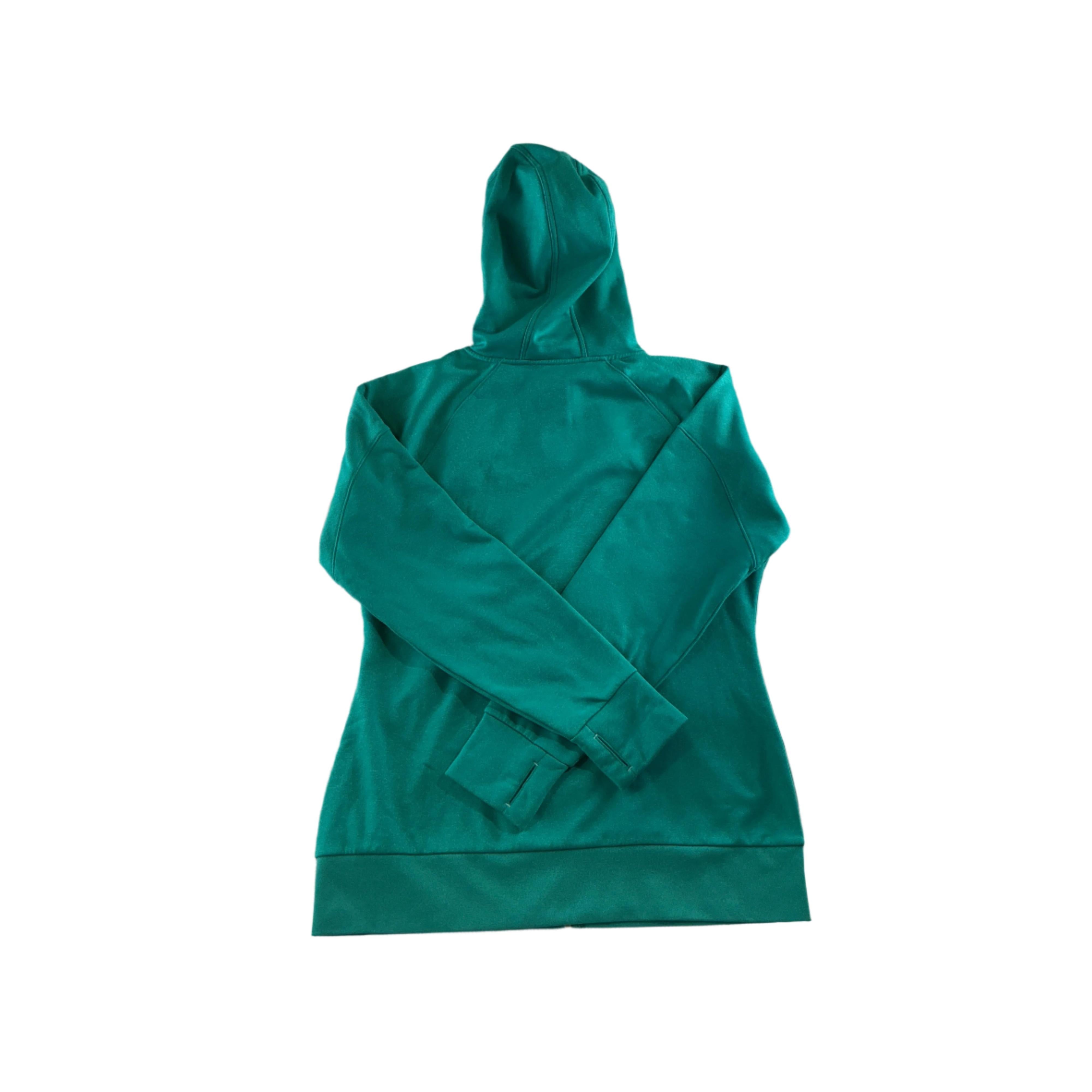 North Face Women's Tech Face Hoody Teal Large USED