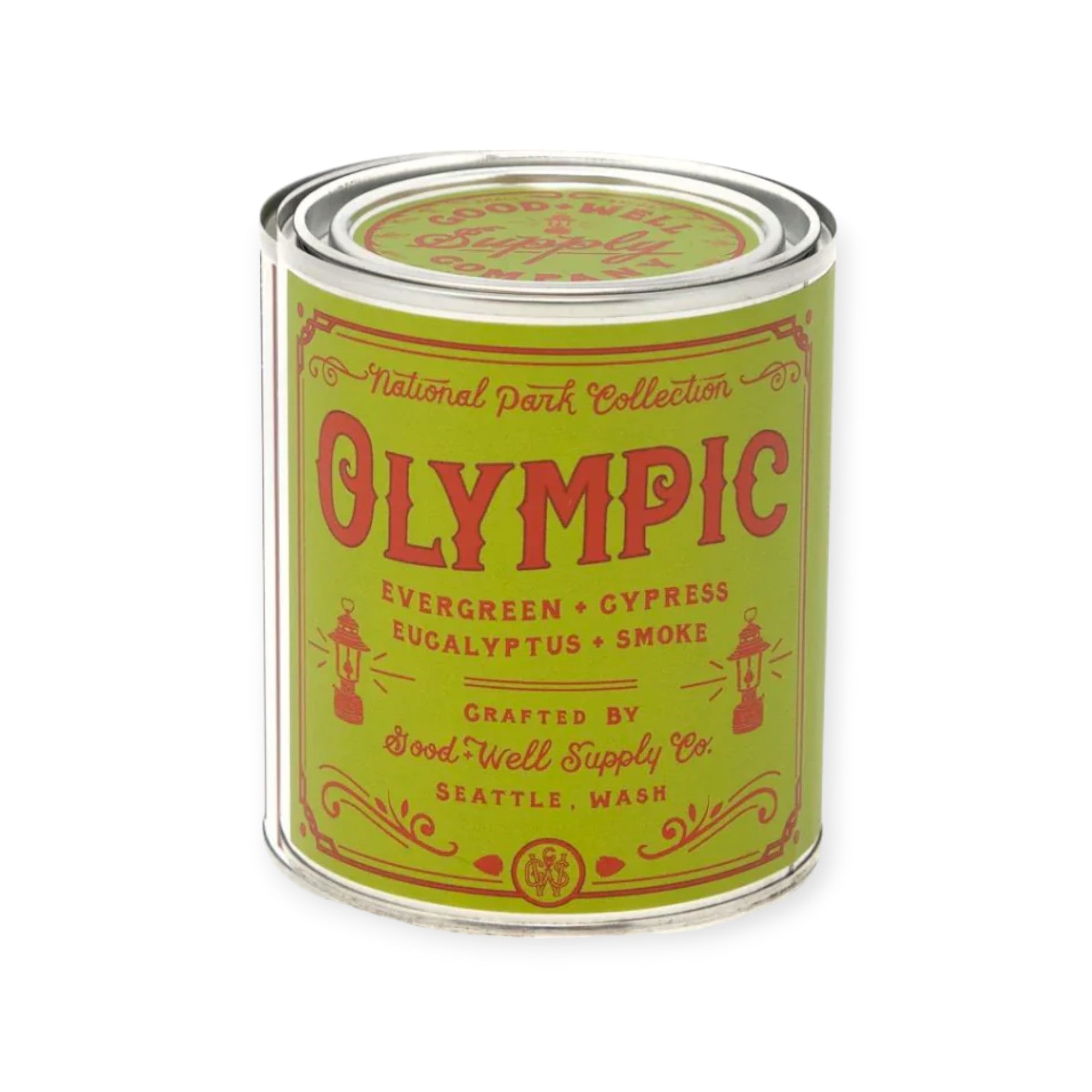 Good & Well Supply Co. Olympic National Park Candle - 1/2 Pint - FERAL