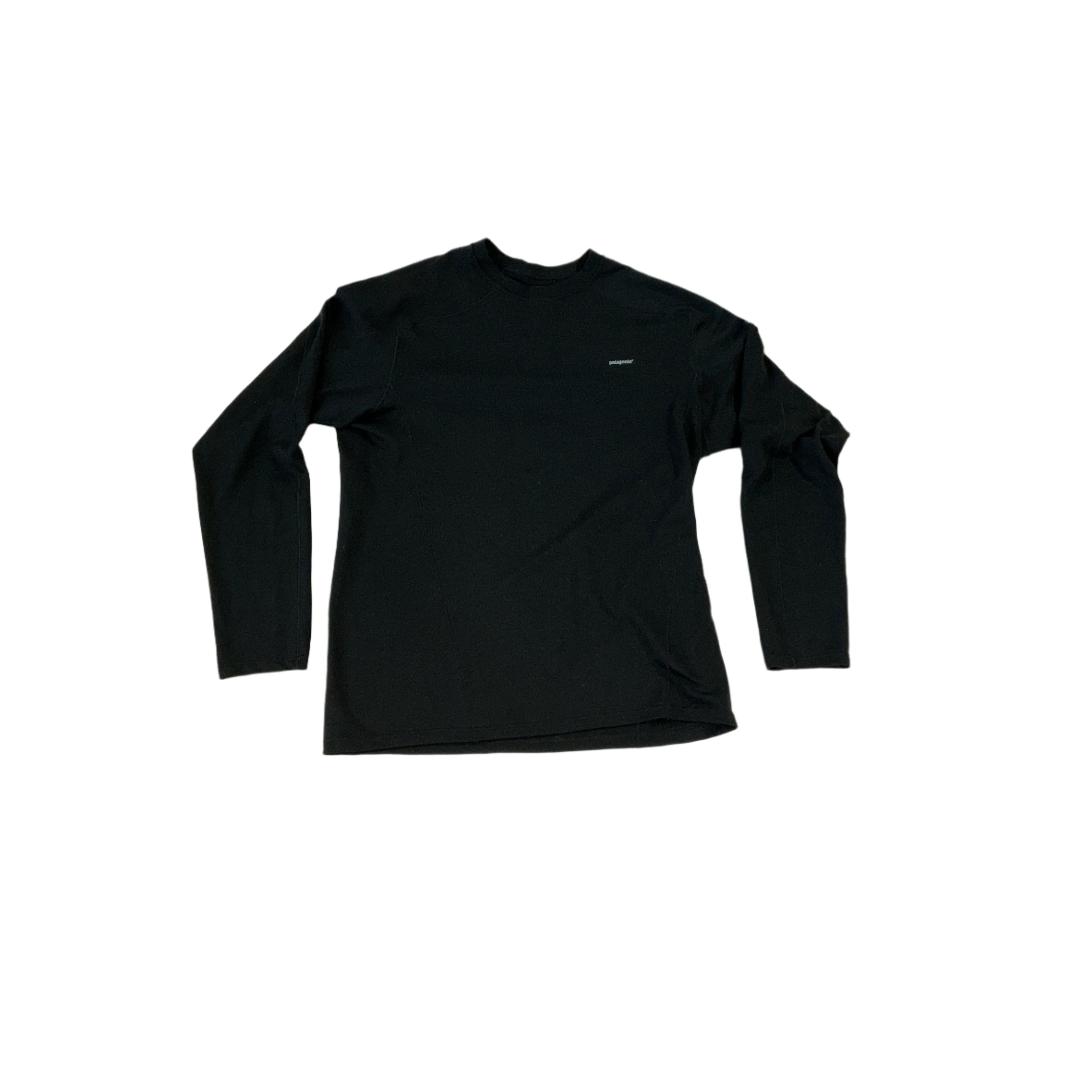 Patagonia Men's Capilene 3 Baselayer Top Black Medium USED