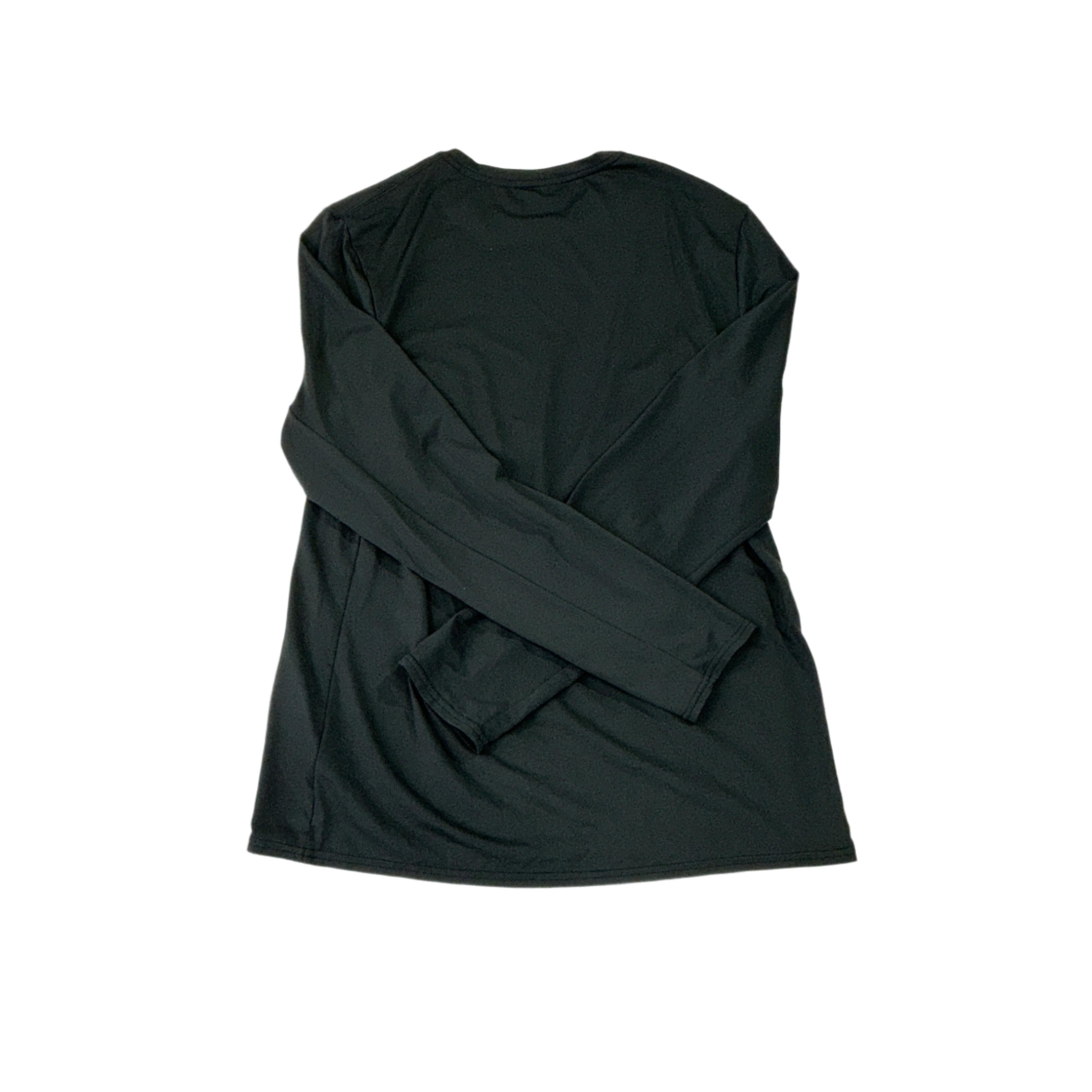 Patagonia Men's Daily Capilene Baselayer Long-Sleeve Shirt Black Medium USED