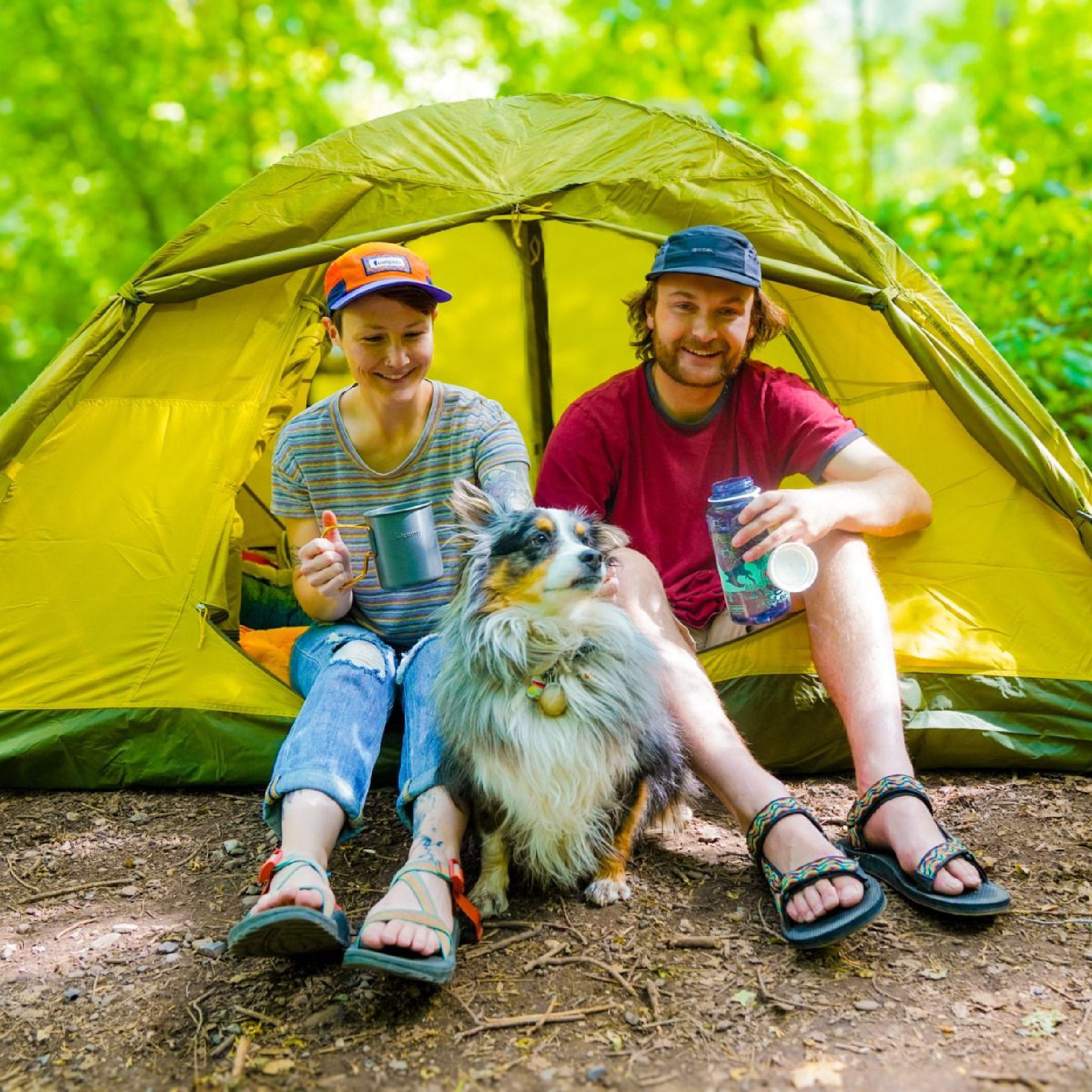 Peregrine Gannet 3 Person Tent w' Gear Loft Theater System - FERAL