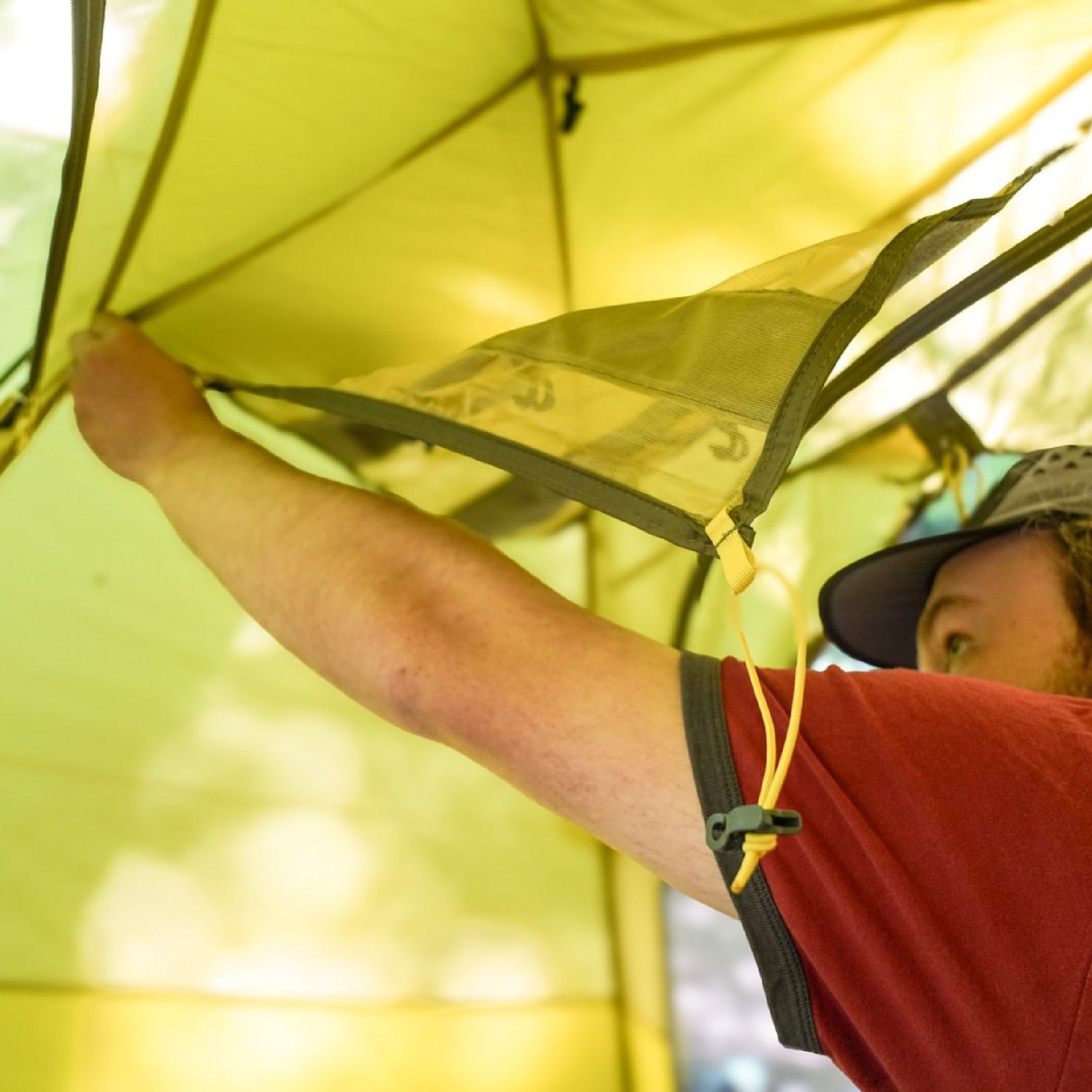 Peregrine Gannet 3 Person Tent w' Gear Loft Theater System - FERAL