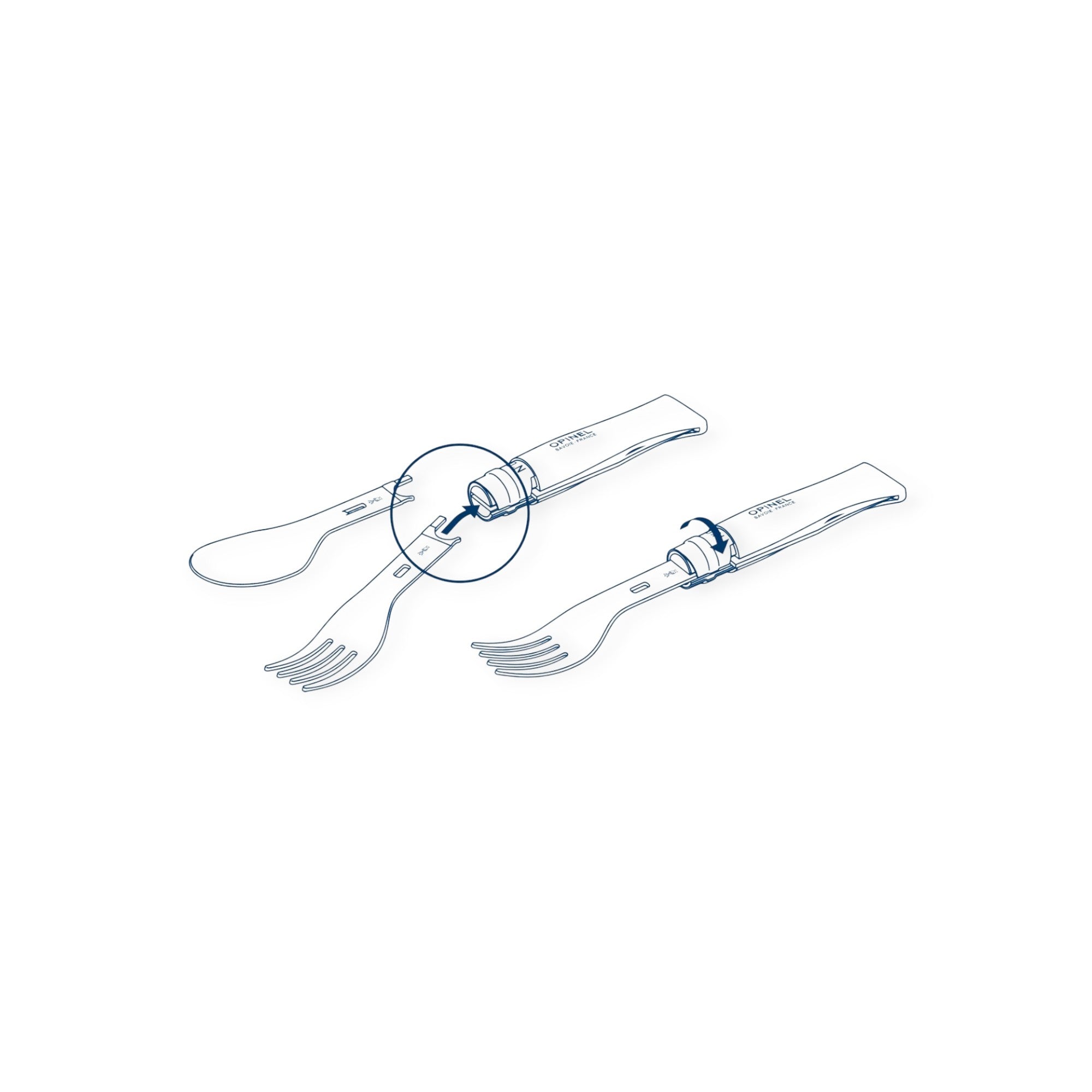 Opinel Picnic+ Inserts Set - FERAL