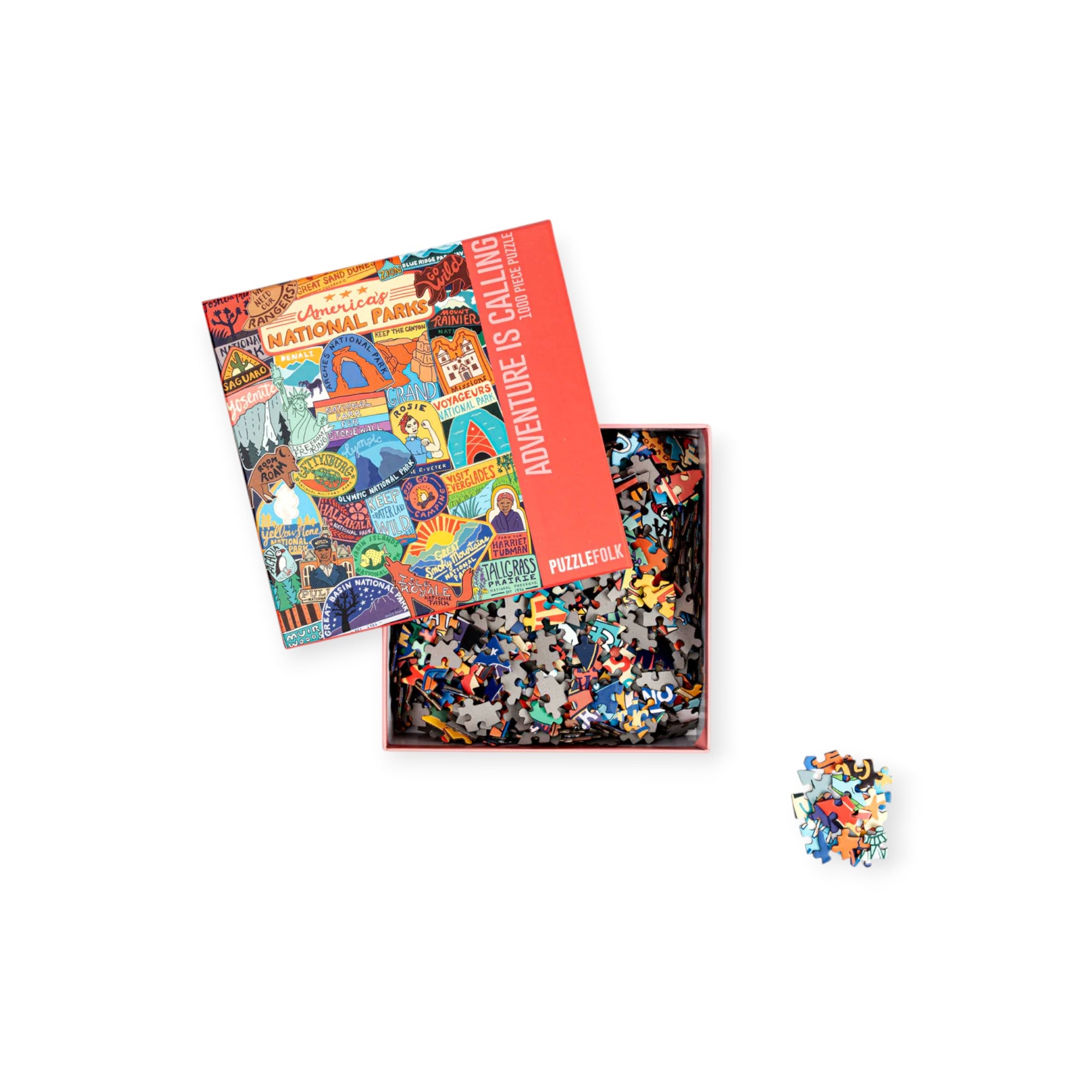Puzzlefolk Adventure is Calling 1000 Piece Puzzle - FERAL