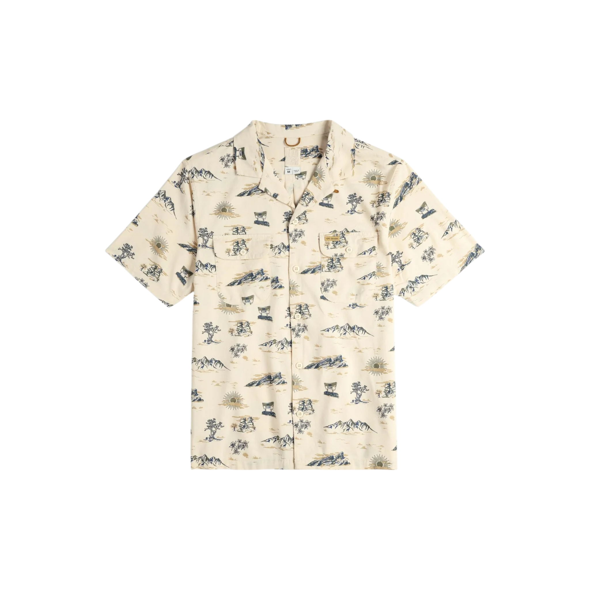 Topo Designs Men's Daytripper Short Sleeve Shirt - FERAL