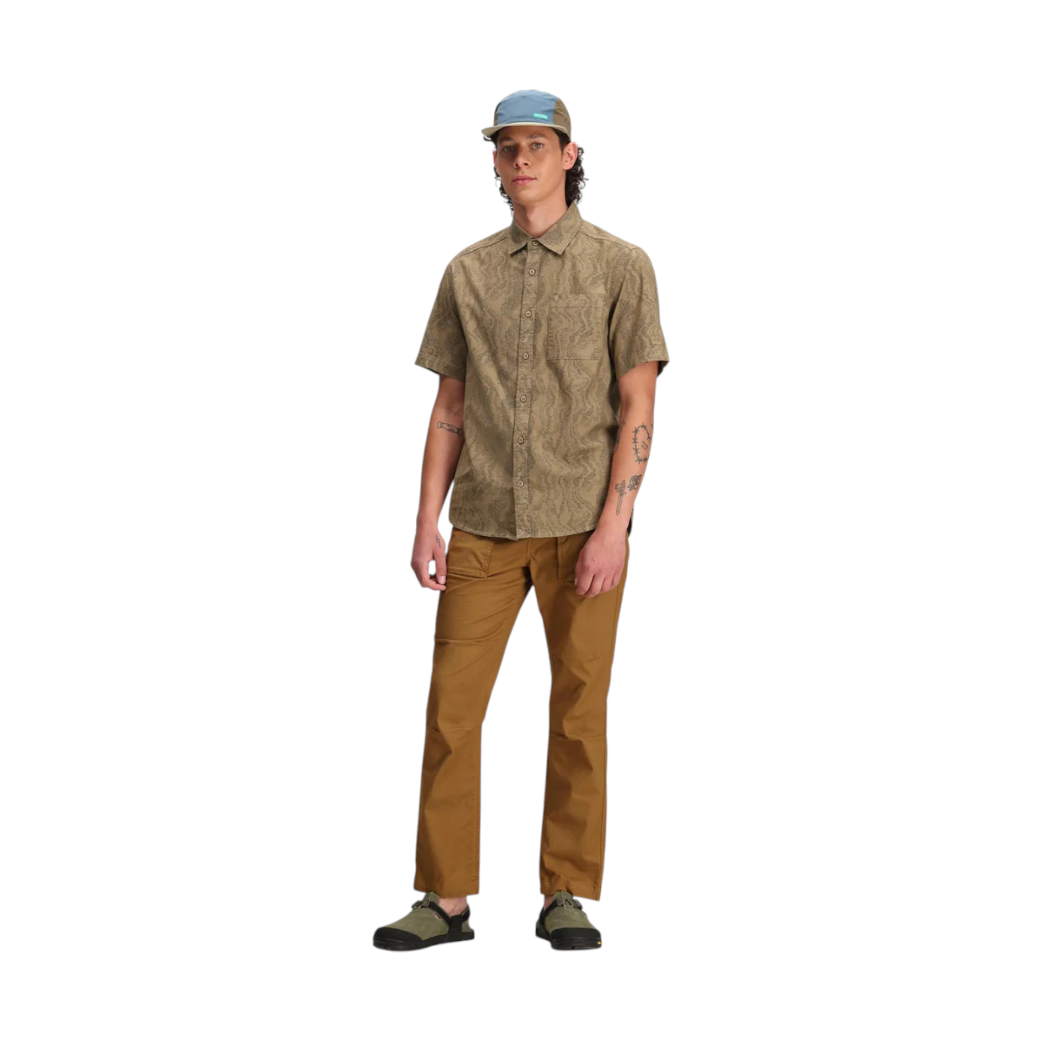 Topo Designs Men's Dirt Desert Short Sleeve Shirt - FERAL