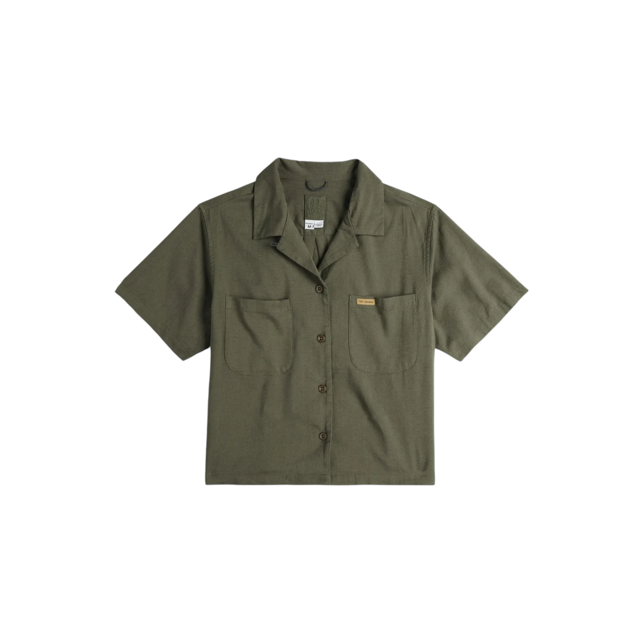 Topo Designs Women's Daytripper Short Sleeve Shirt - FERAL