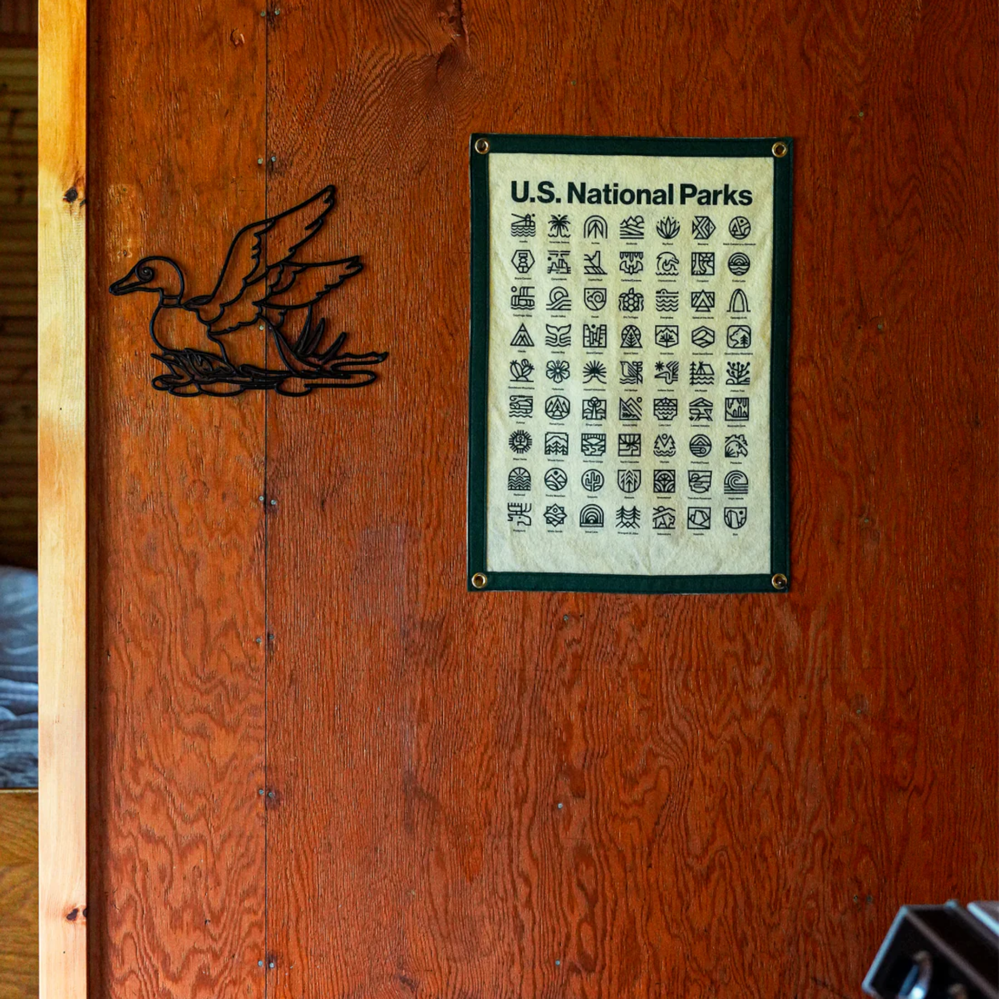 Oxford Pennant x Steve Wolf National Parks Camp Flag - FERAL