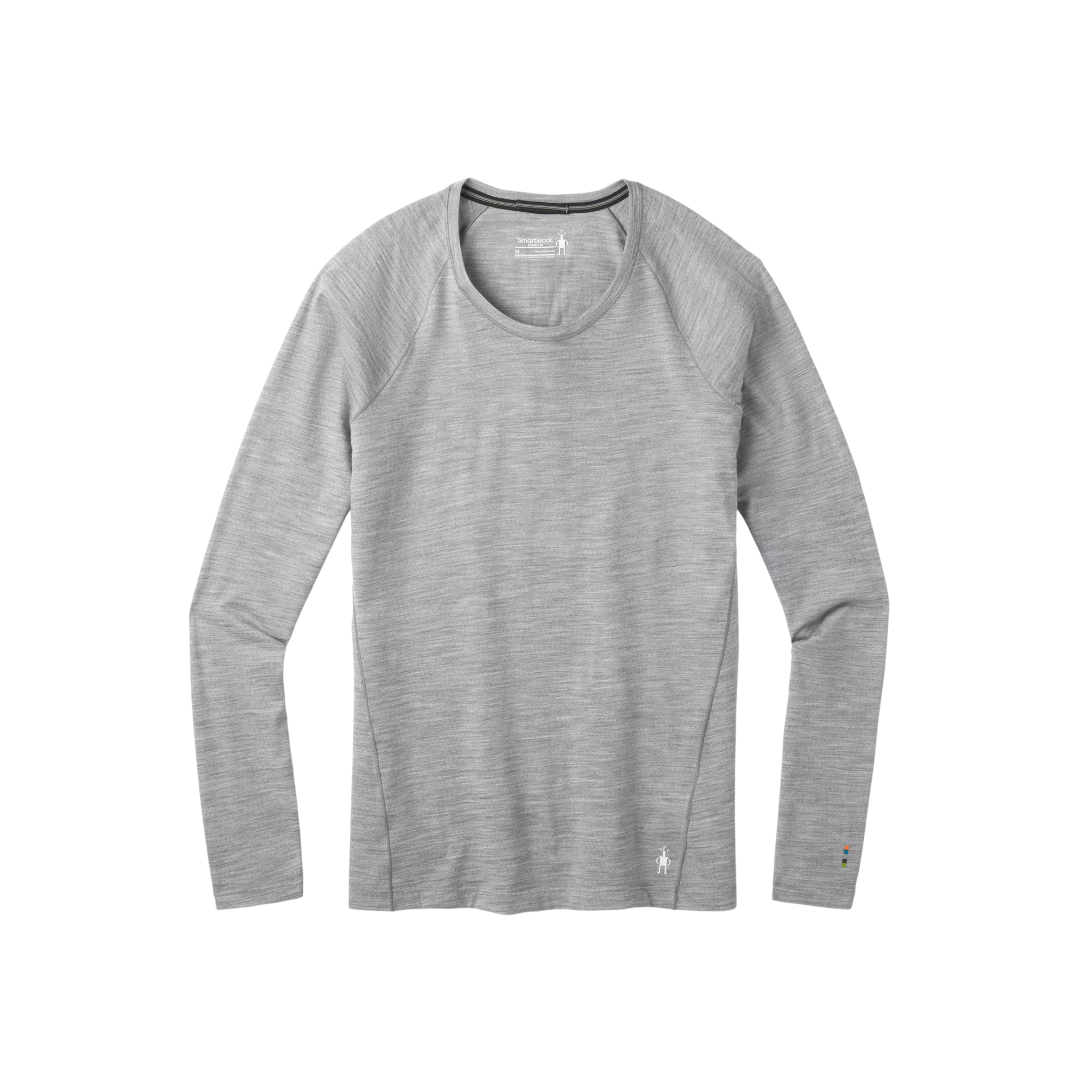 Smartwool Women's Classic All-Season Merino Base Layer Crew Long Sleeve - FERAL
