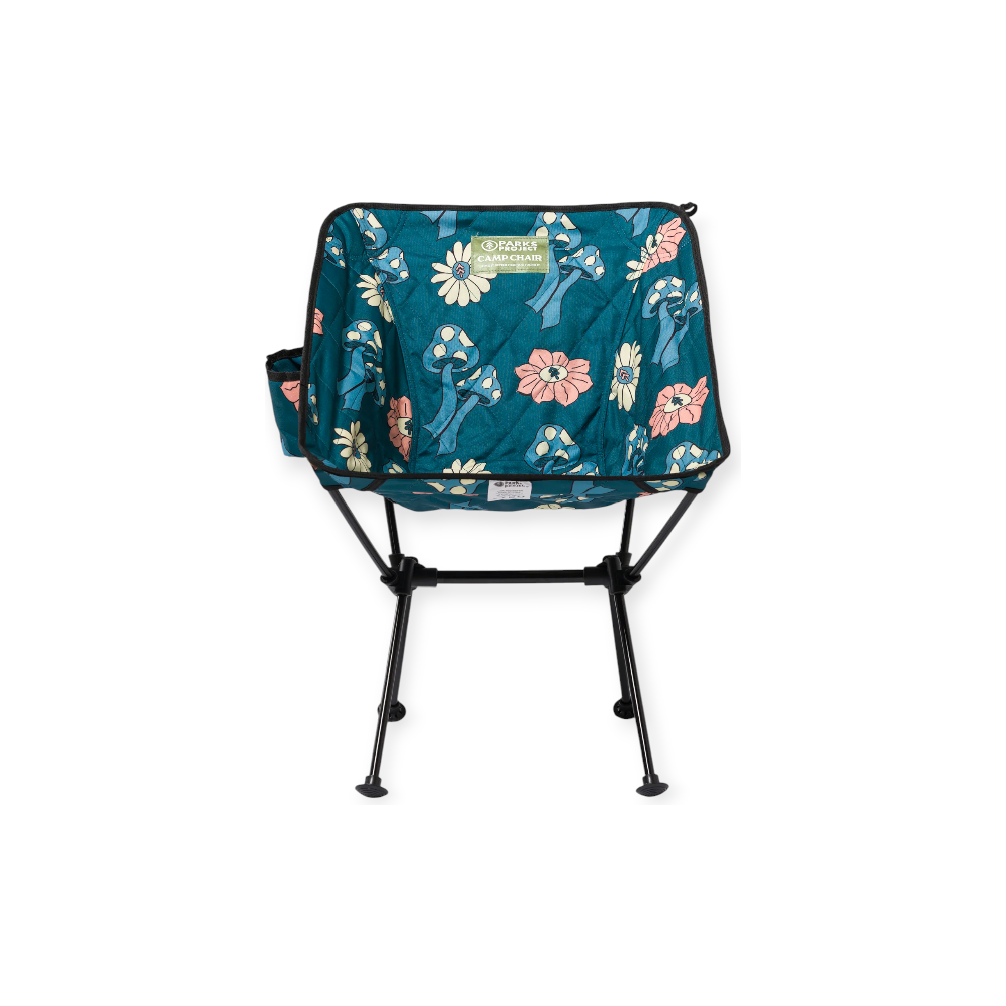 Parks Project Shrooms Quilted Packable Camp Chair - FERAL