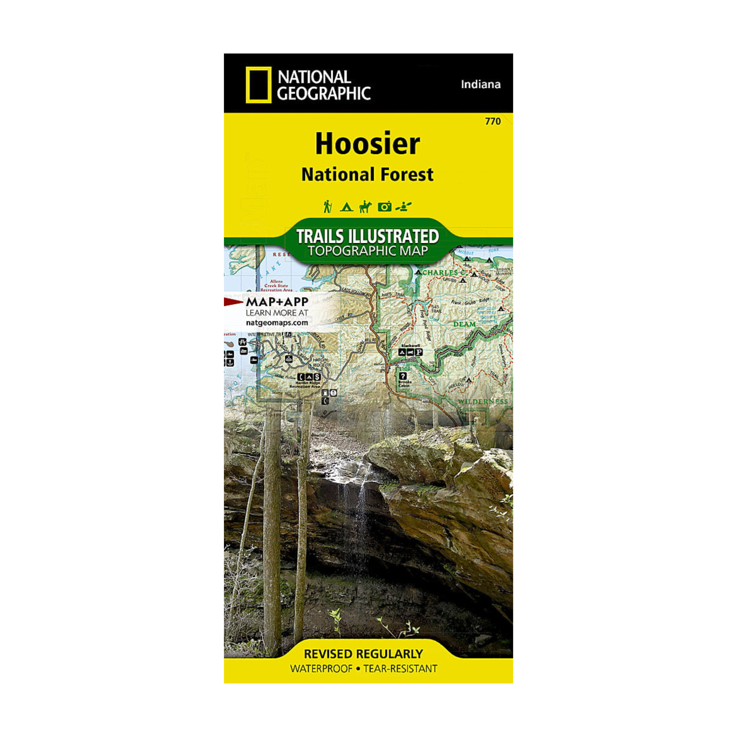 National Geographic 770: Hoosier National Forest Map - FERAL