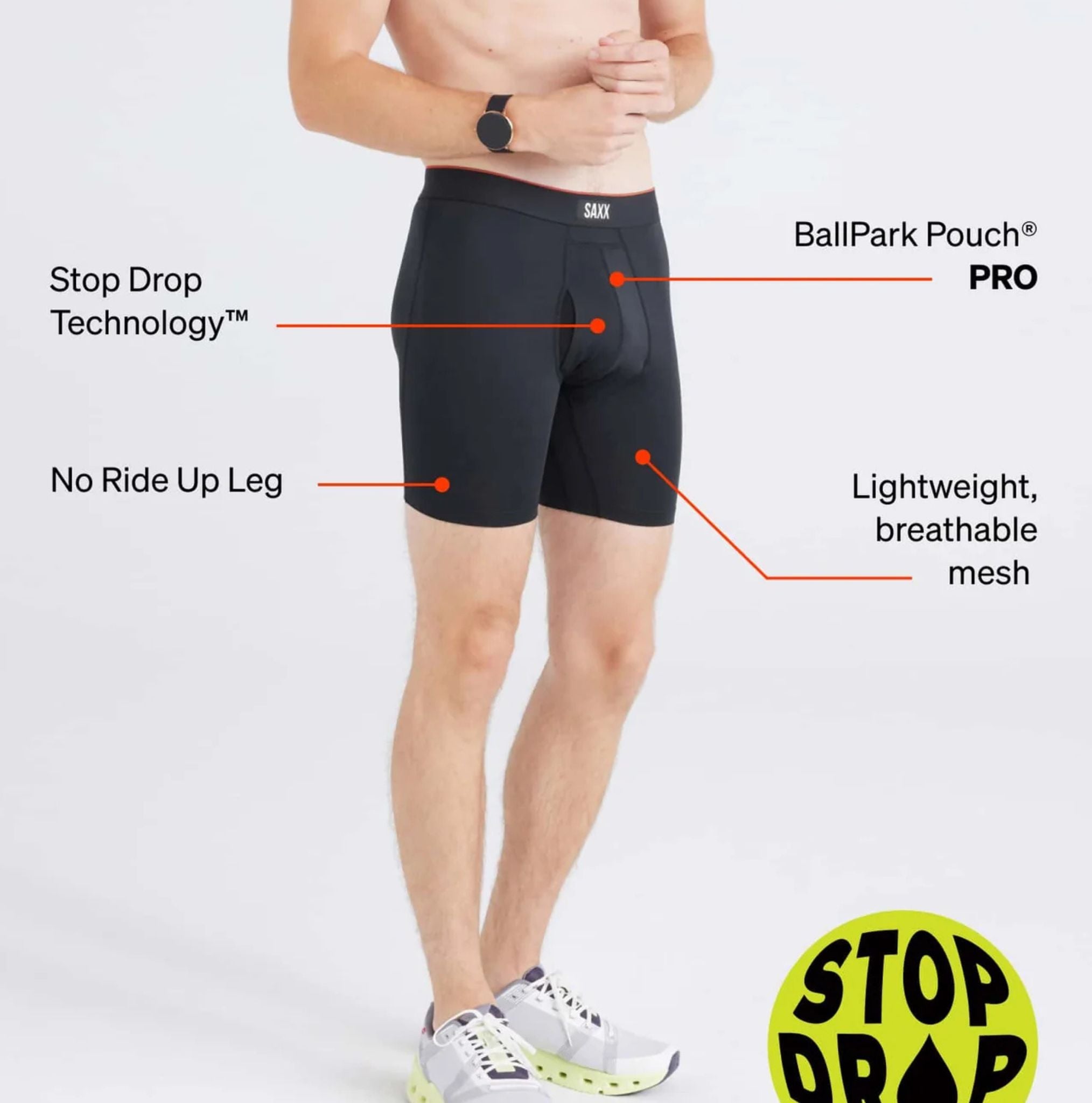 SAXX Multi-Sport Mesh Boxer Briefs - 2 Pack - FERAL