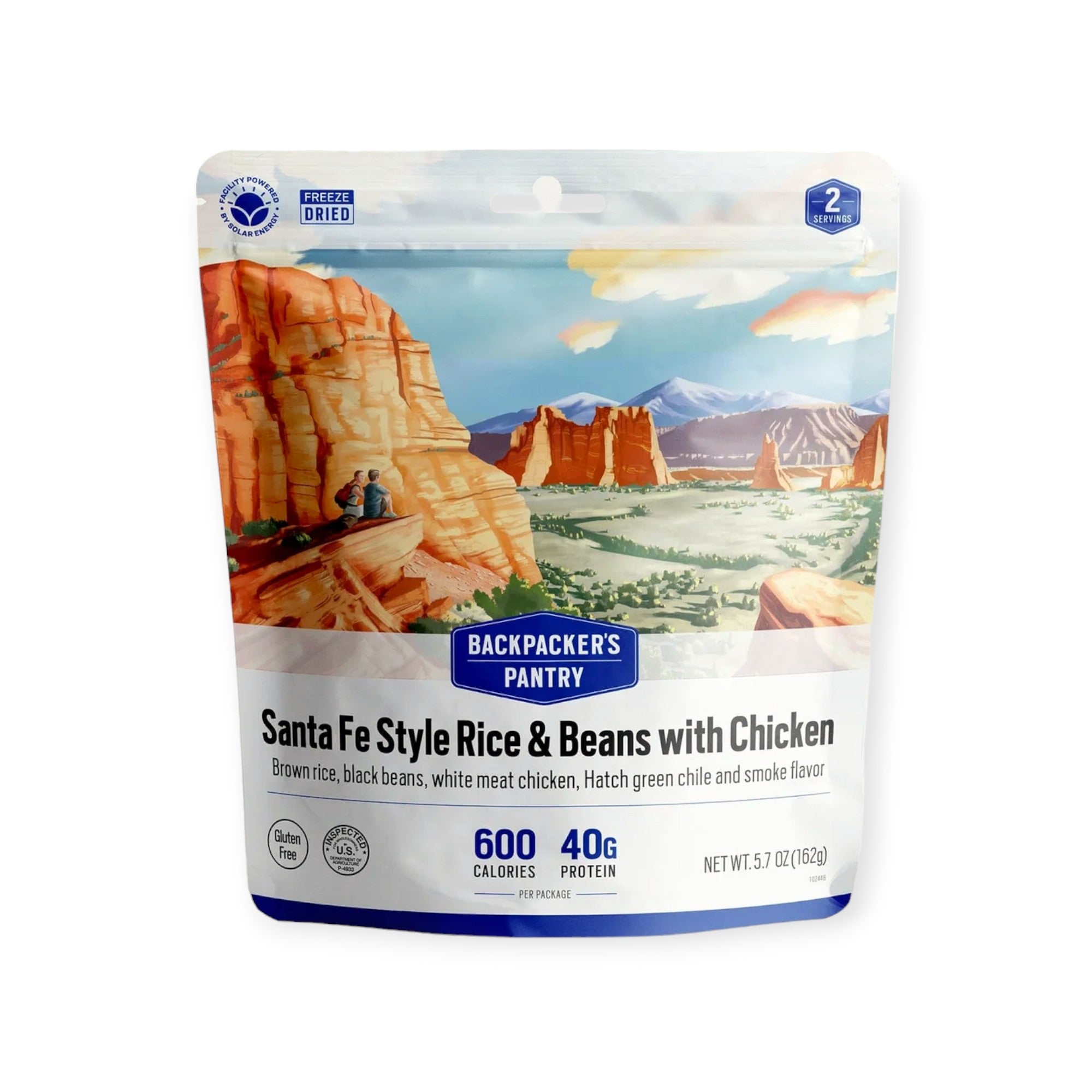 Backpacker's Pantry Santa Fe Rice w' Chicken Freeze-Dried Meal - FERAL