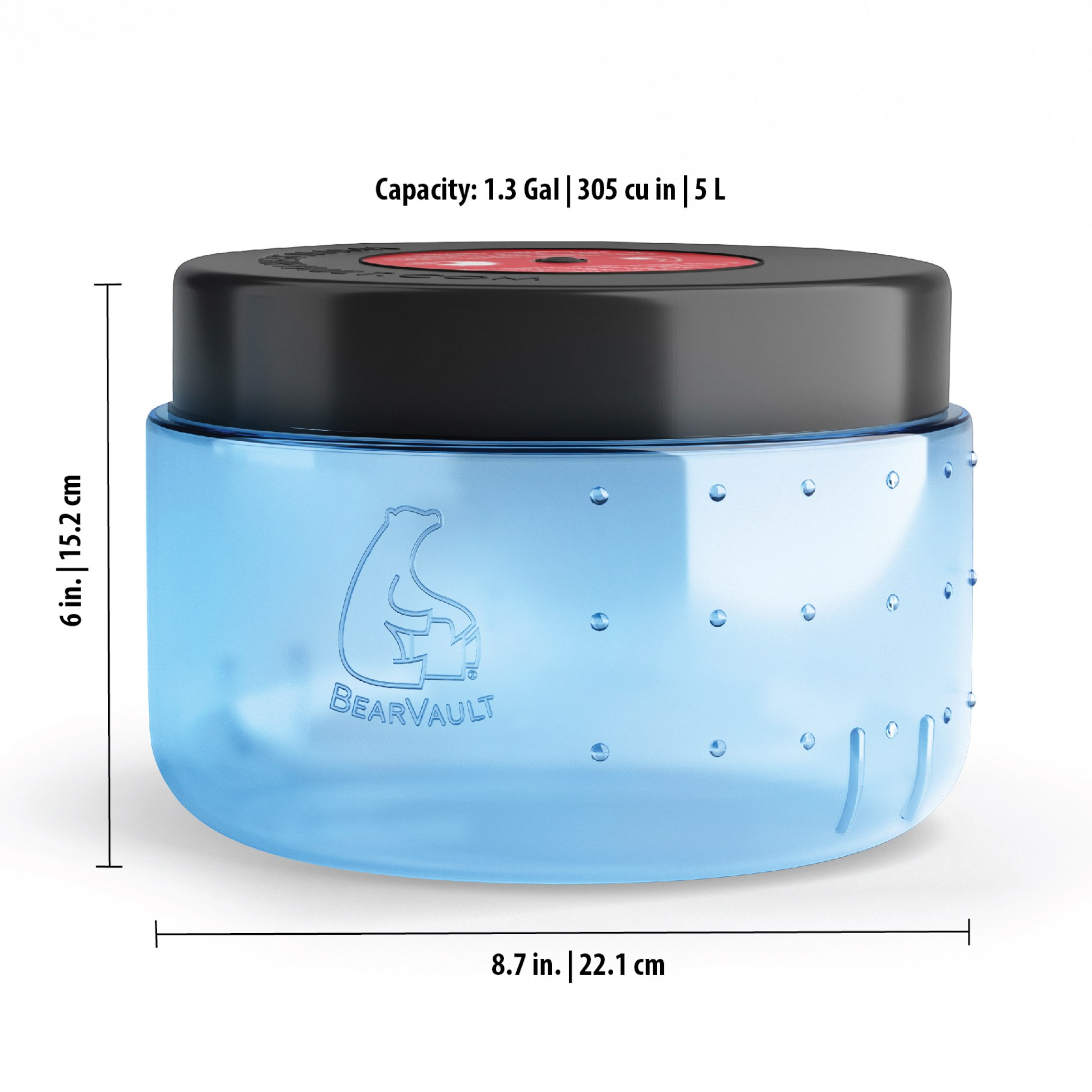 BearVault BV425 Sprint Bear Canister - FERAL