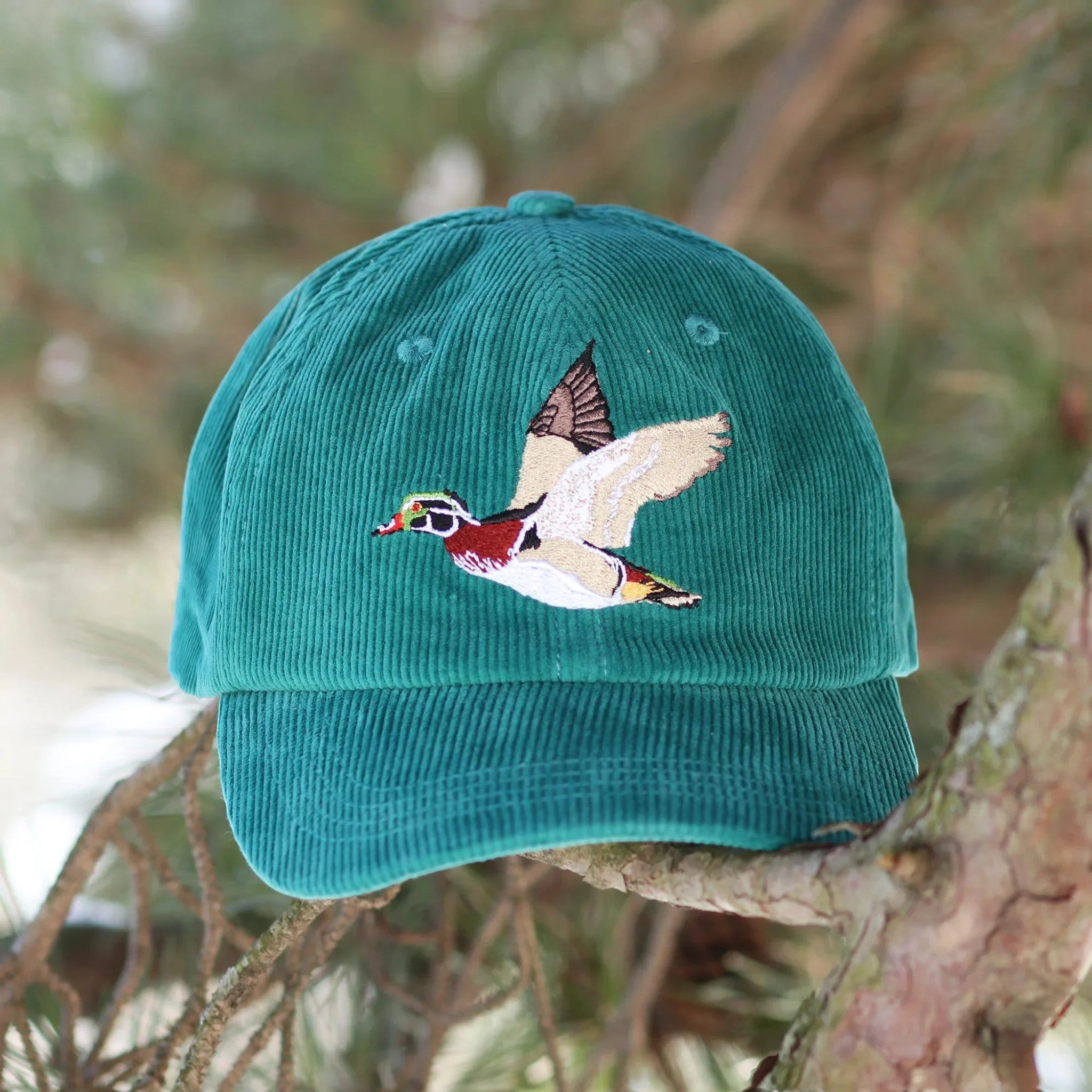 Bird Collective Wood Duck Corduroy Hat - FERAL
