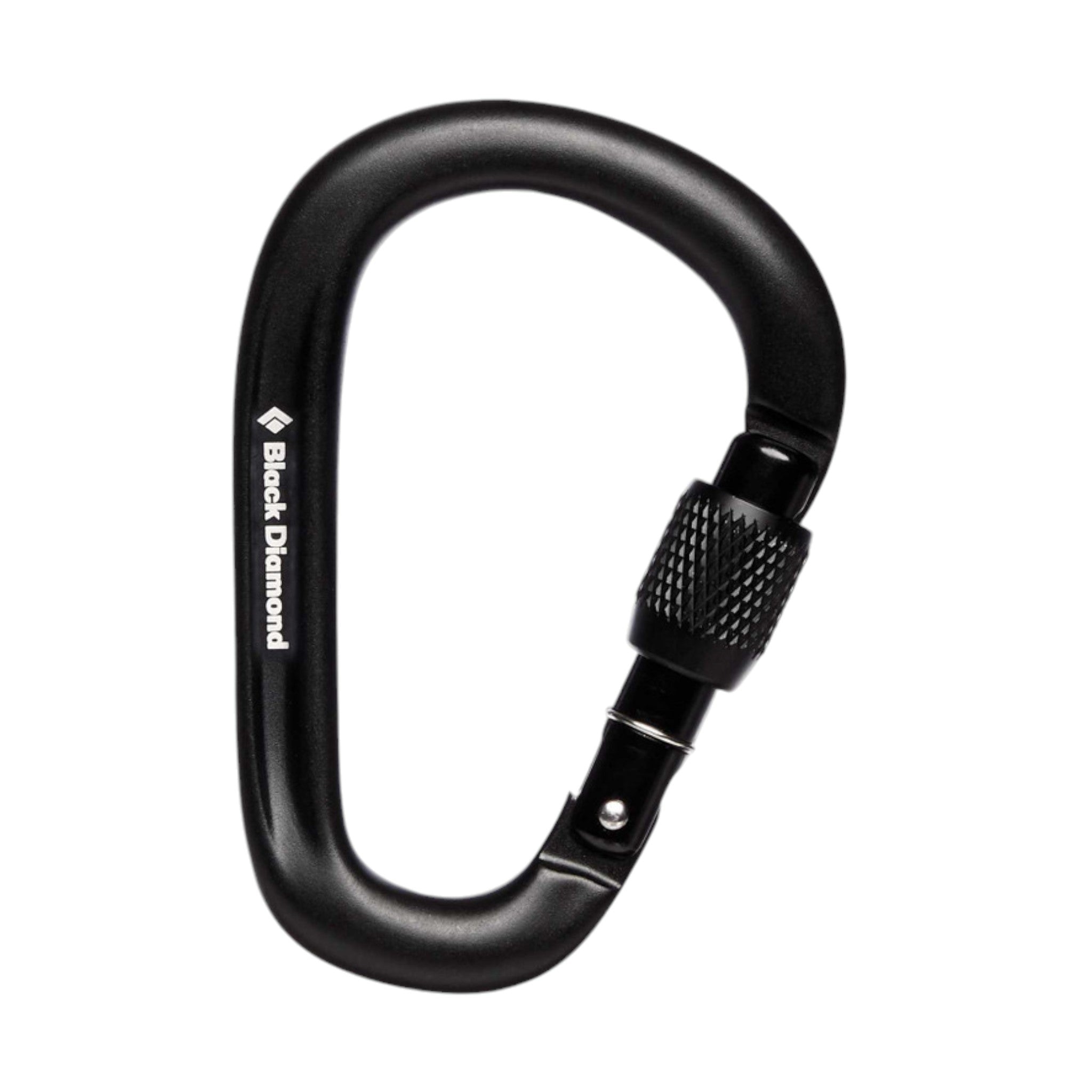 Black Diamond Pearlock Screwgate Carabiner - FERAL