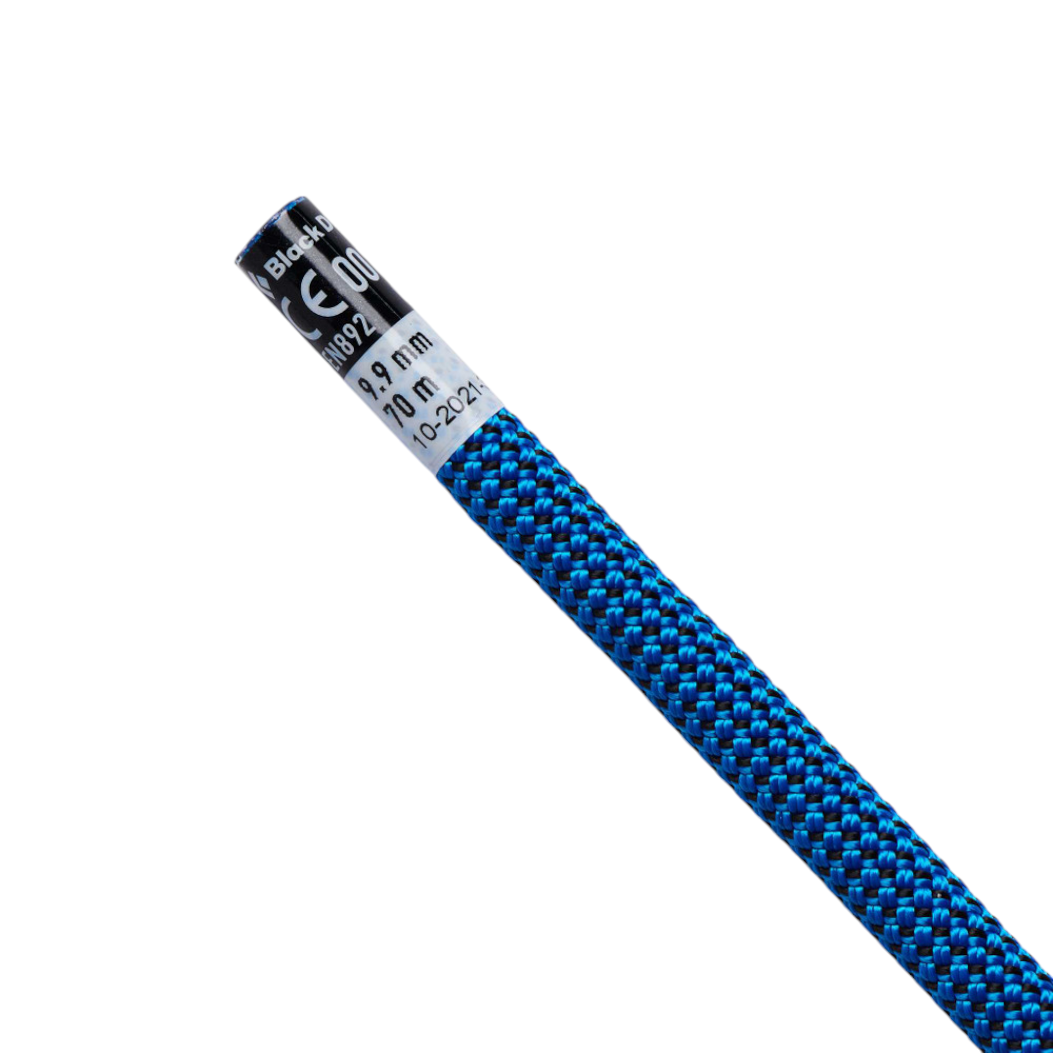 Black Diamond 9.9 x 70m Dual Blue Climbing Rope - FERAL