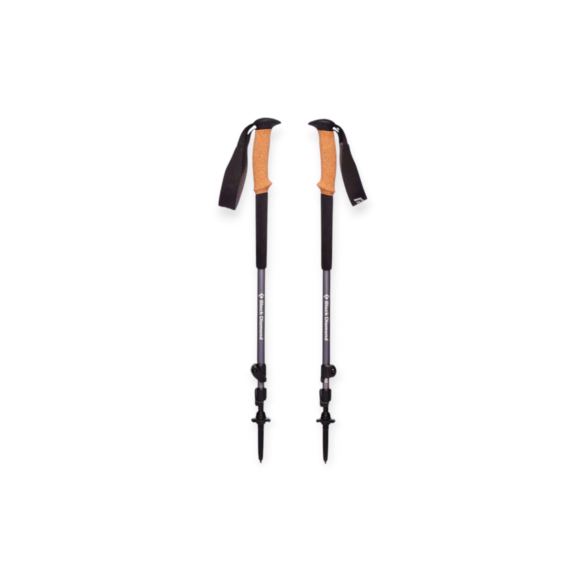 Black Diamond Trail Cork Trekking Poles - FERAL