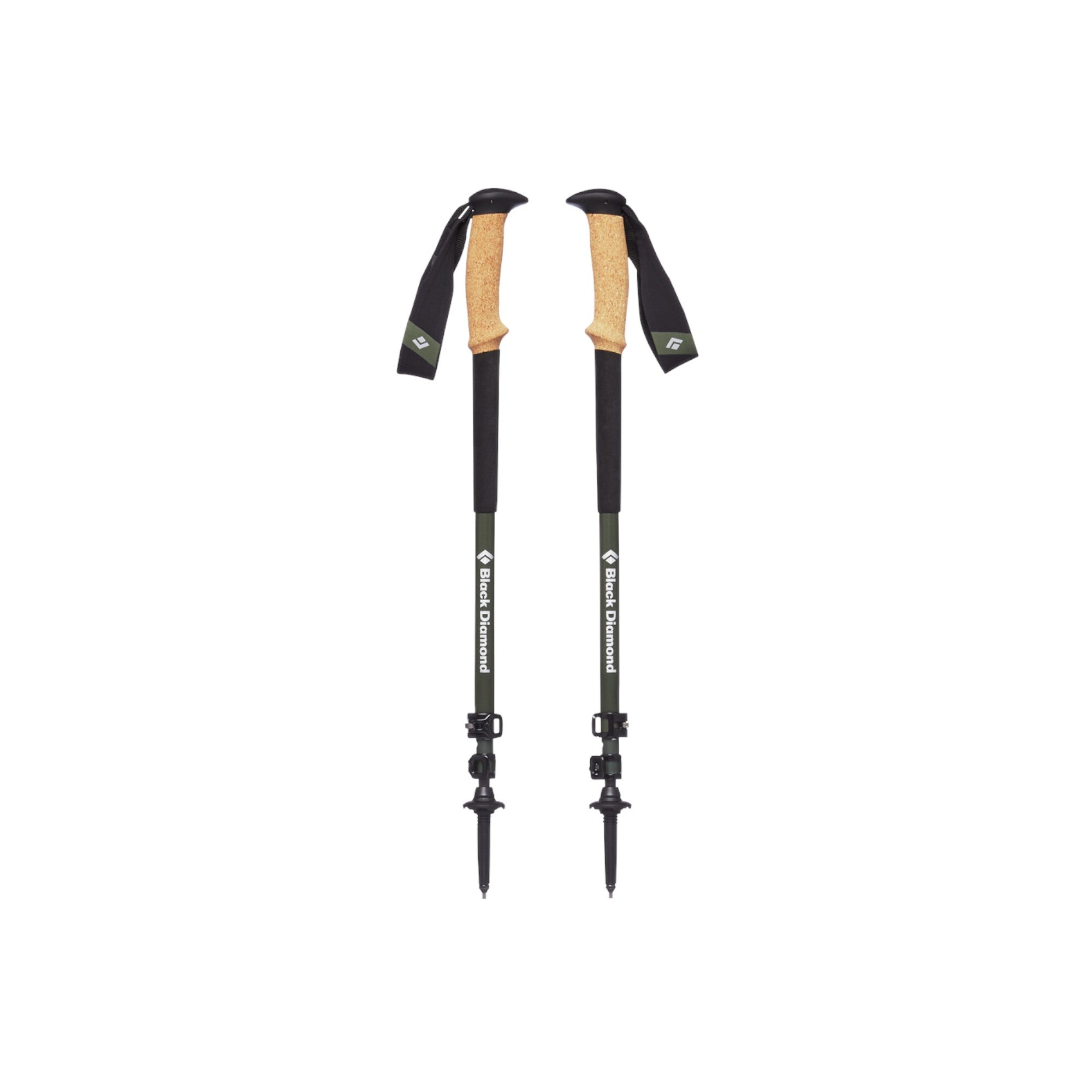 Black Diamond Alpine Carbon Cork Trekking Poles - FERAL
