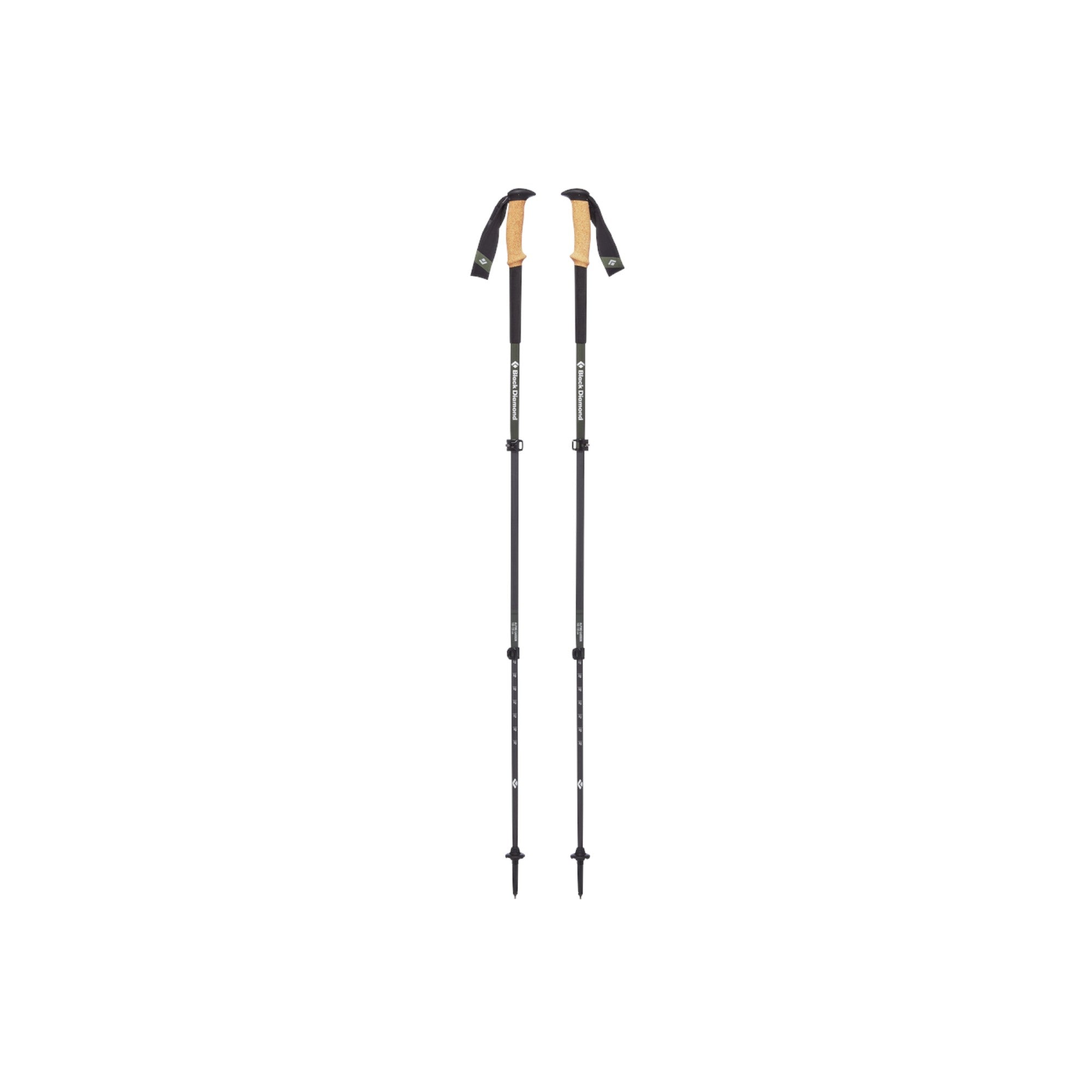 Black Diamond Alpine Carbon Cork Trekking Poles - FERAL