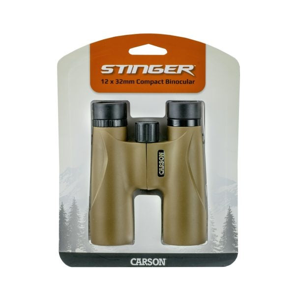 Carson Stinger 12x32mm Compact Binoculars - FERAL