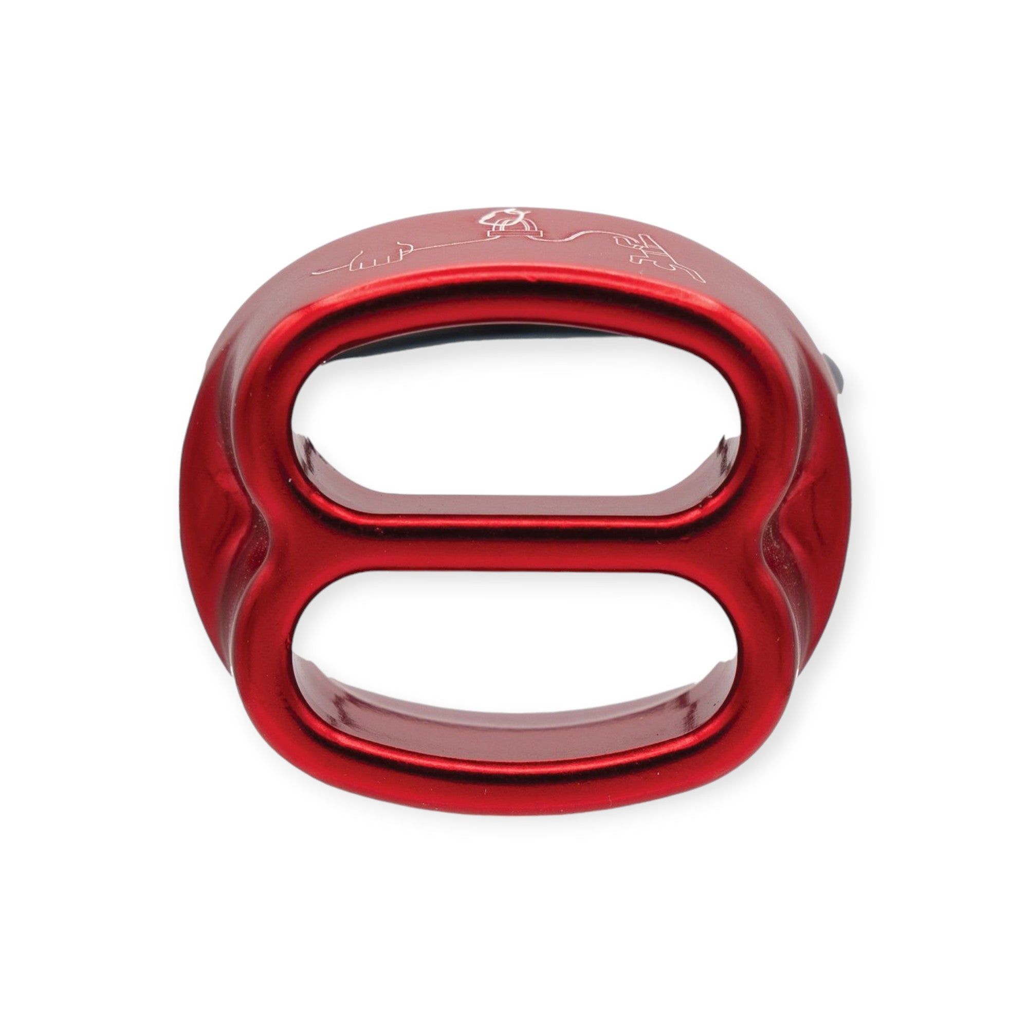 Cypher Arc Belay Device w' HMS Screw Lock Carabiner Kit - FERAL